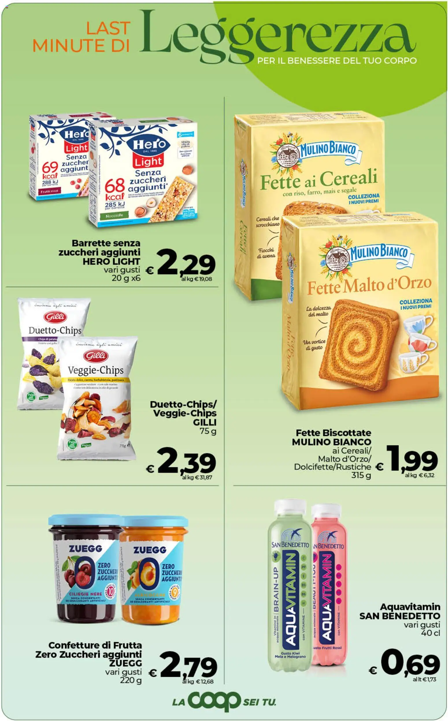 Volantino COOP del 29.05.2026 | Pagina: 9 | Prodotti: Cereali, Sale, Mais, Acqua minerale