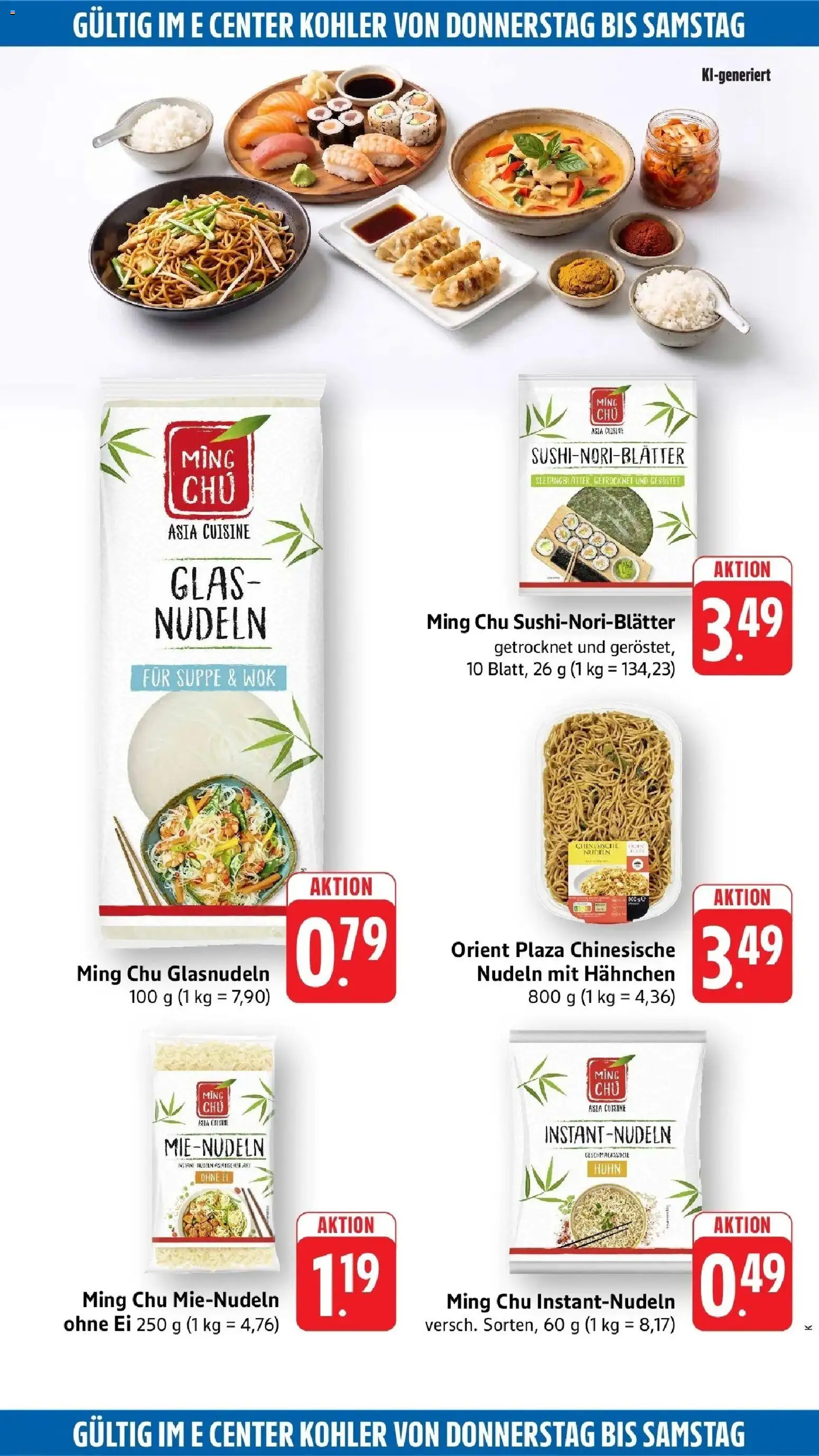 Edeka Prospekt Ettenheim (ab 12.10.2026) » Angebote Online | Seite: 54 | Produkte: Hahnchen, Nudeln, Wok