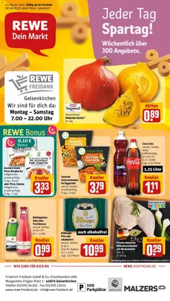 Rewe Prospekt Gelsenkirchen ab 19.10.2026 gültig