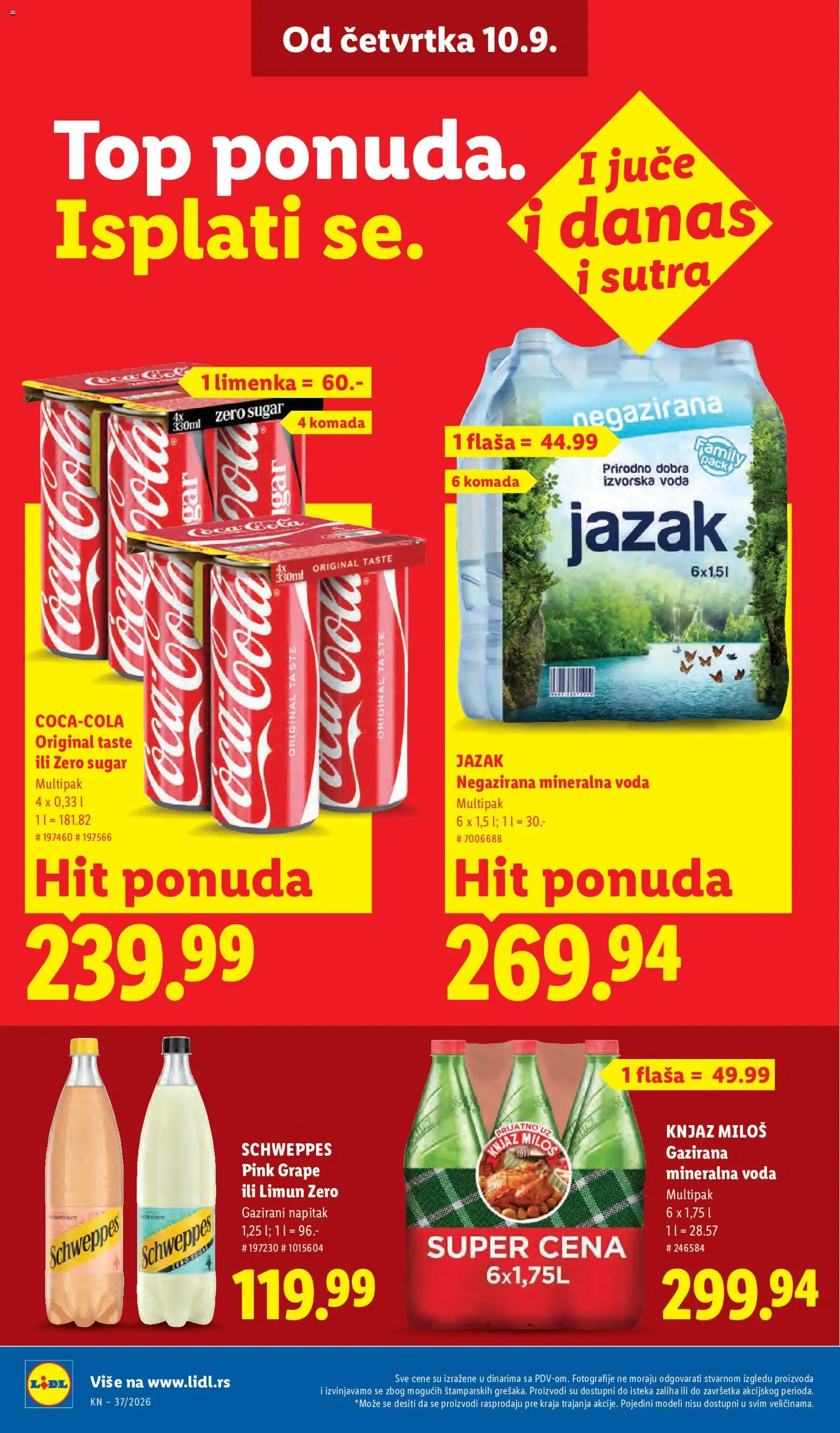 Lidl katalog - važi od 10.09.2026 | Strana: 34