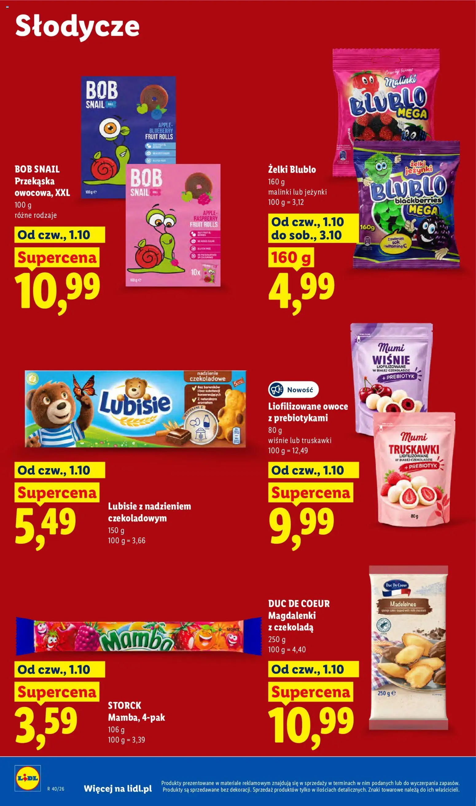 Lidl Polsko leták od 01.10.2026 | Strana: 64 | Produkty: Apple