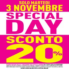 Anteprima del volantino PIM Supermercati volantino Special Day valido a partire dal 03/11/2026