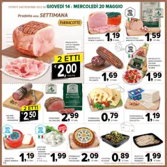 Anteprima del volantino Todis volantino valido a partire dal 14.05.2026 | Pagina: 12 | Prodotti: Formaggio, Olive, Mascarpone, Sgombro