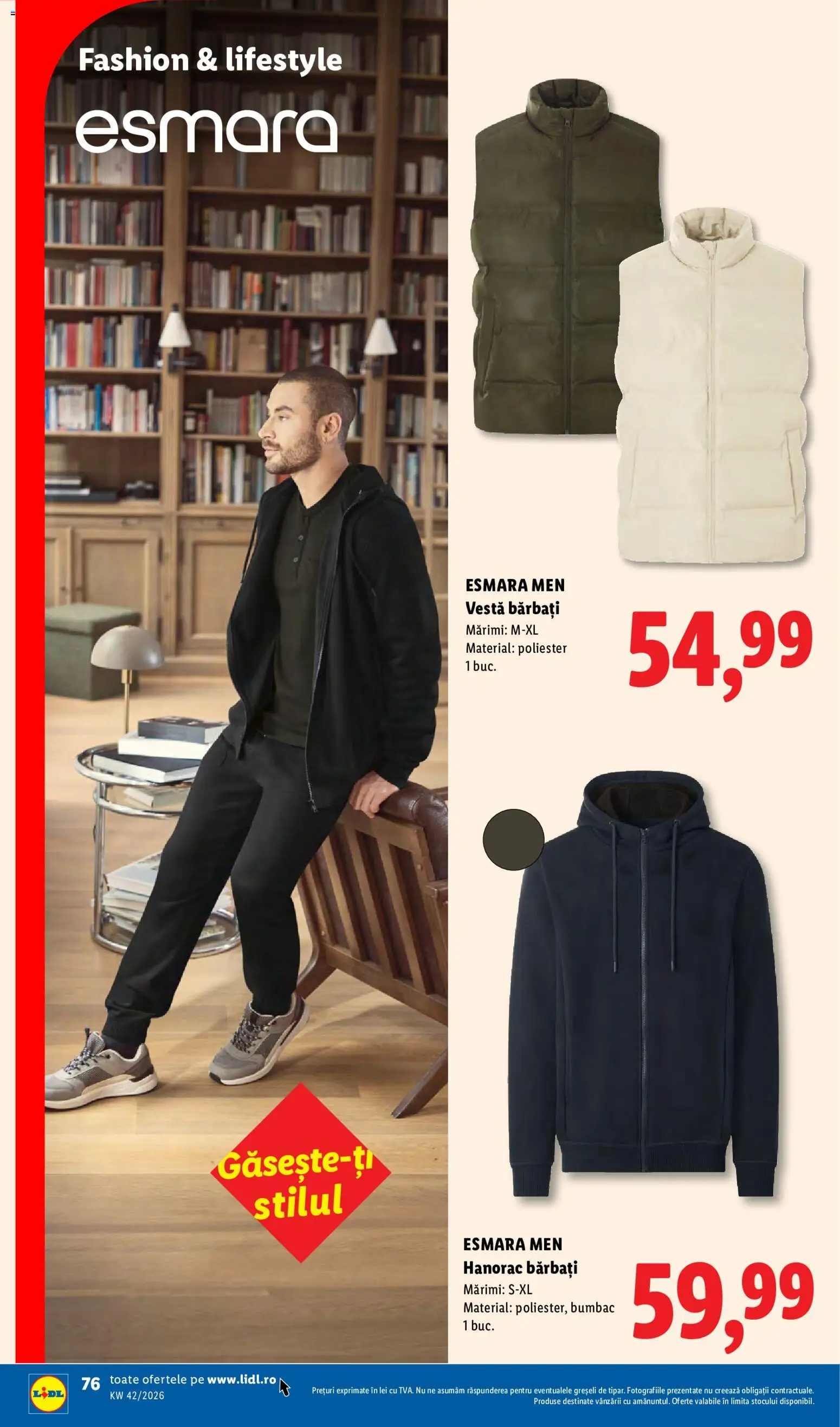Noul catalog Lidl – valabil de la 12.10.2026 | Pagină: 76