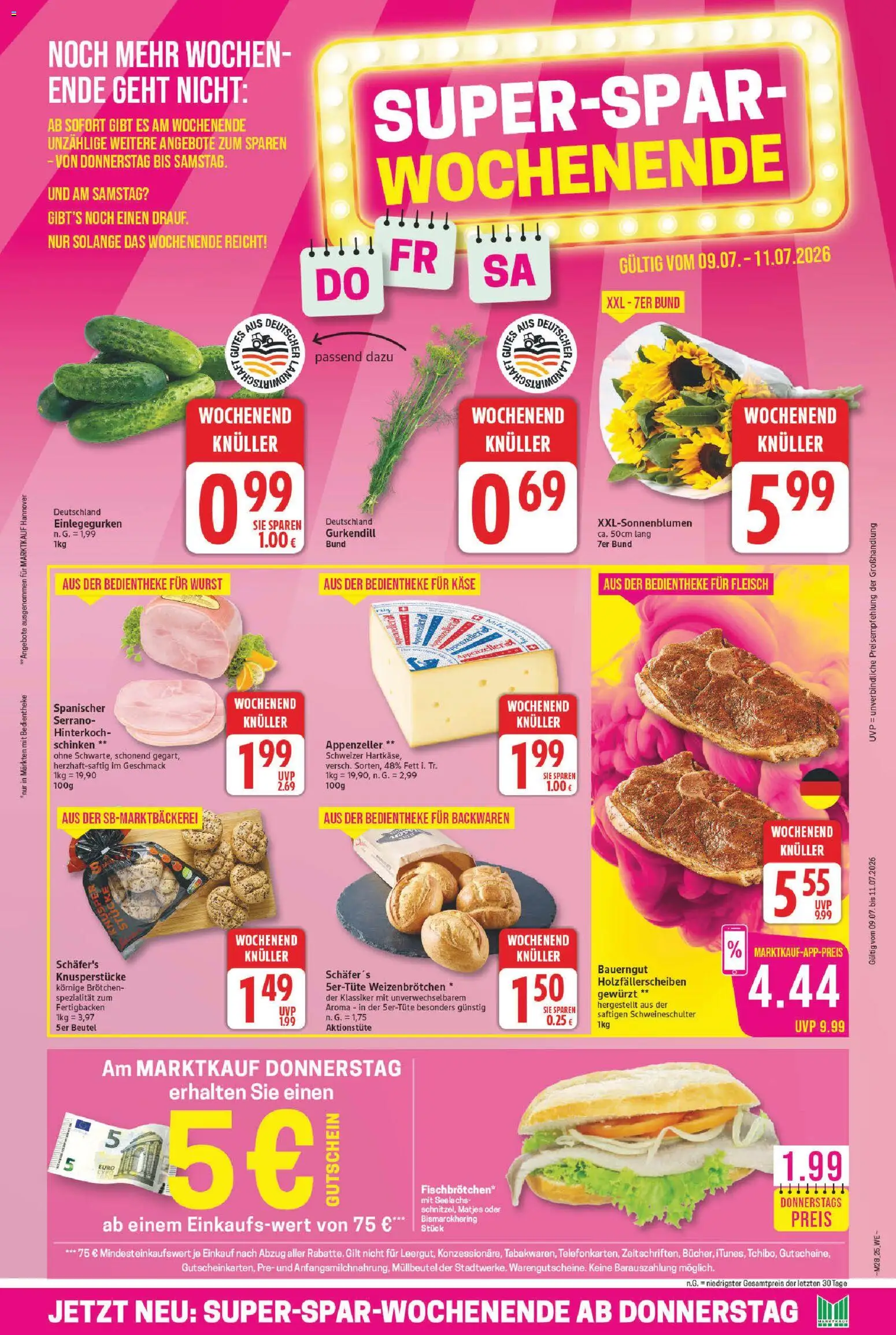 Marktkauf Prospekt | 06.07.2026 | Wie erhält man einen begrenzten Rabatt? | Deutschland