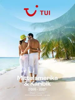 TUI Prospekt Mittelamerika & Karibik 2026/27 ab 01.11.2026 gültig