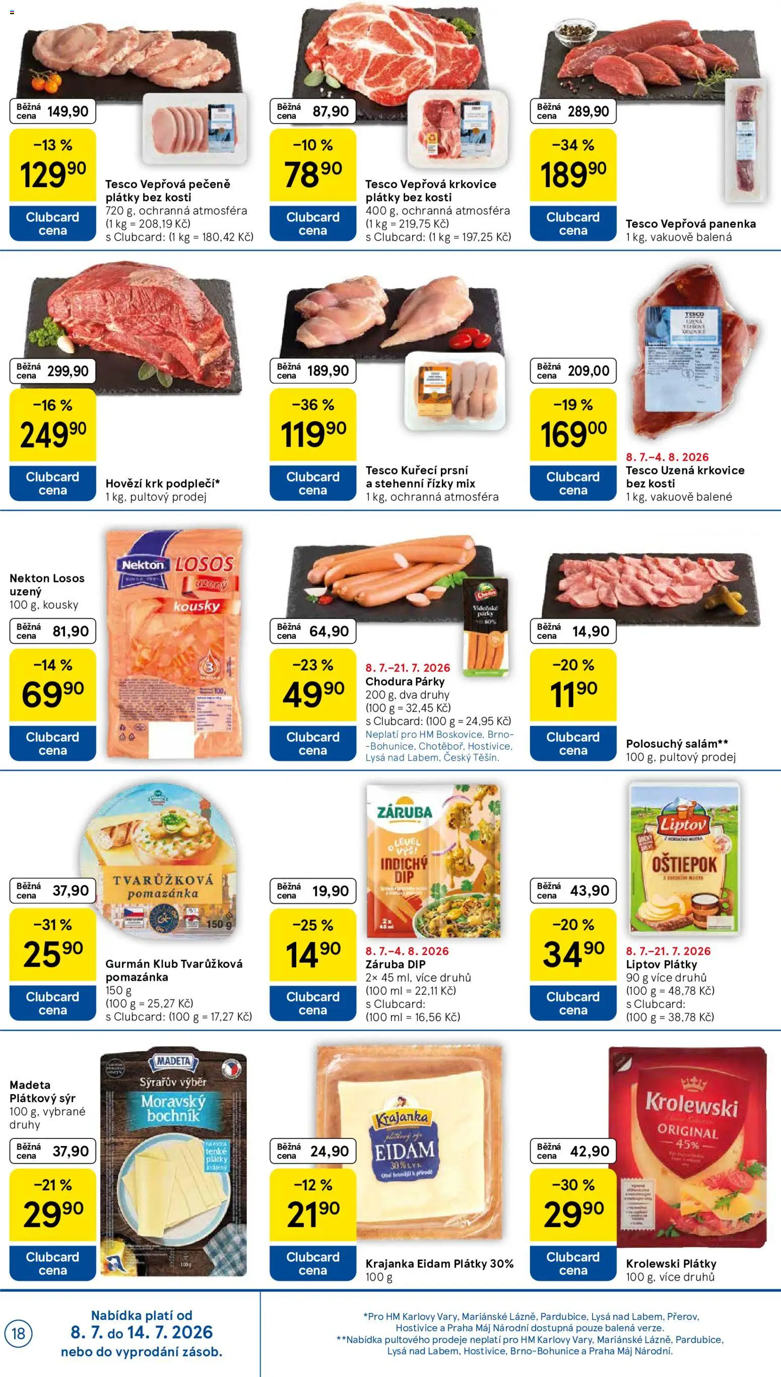 Tesco leták - Hypermarket od 08.07.2026 | Strana: 18