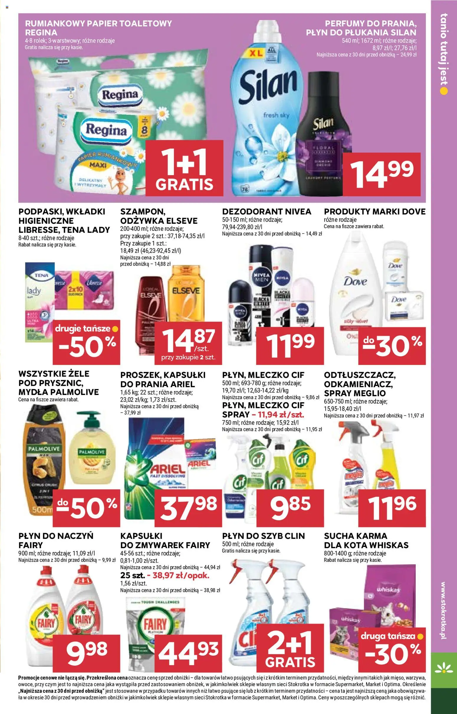 Stokrotka gazetka - Market od 08.10.2026 | Strona: 23 | Produkty: Kapsułki, Whiskas, Dove, Dezodorant