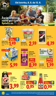 Lidl katalog akcije – veljaven od 06.08.2026 | Stran: 8