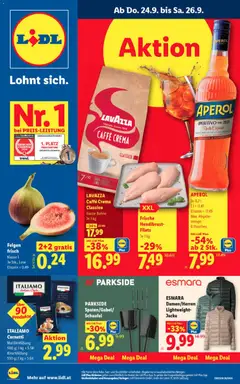 Lidl - Flugblatt ab 24.09.2026 gültig
