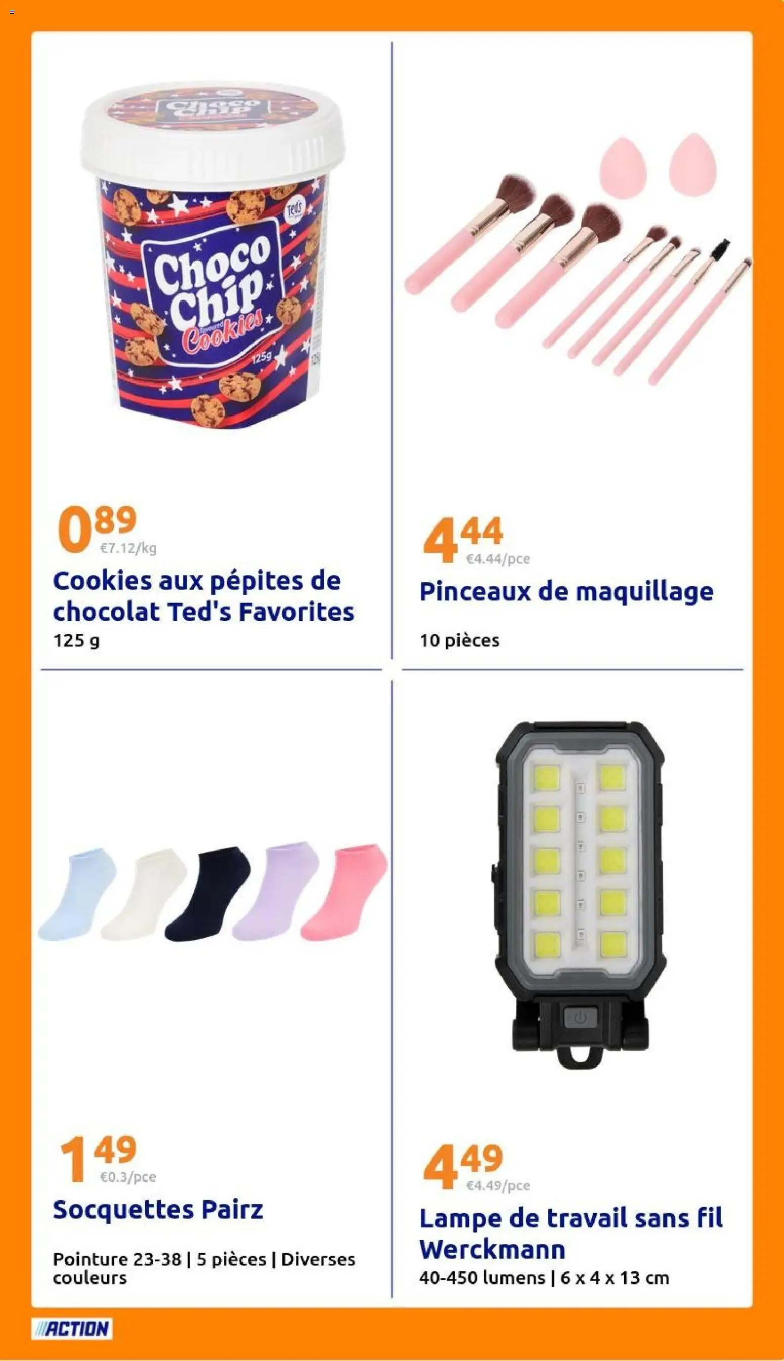 {H1} | Page: 29 | Produits: Maquillage, Cookies, Lampe, Chocolat
