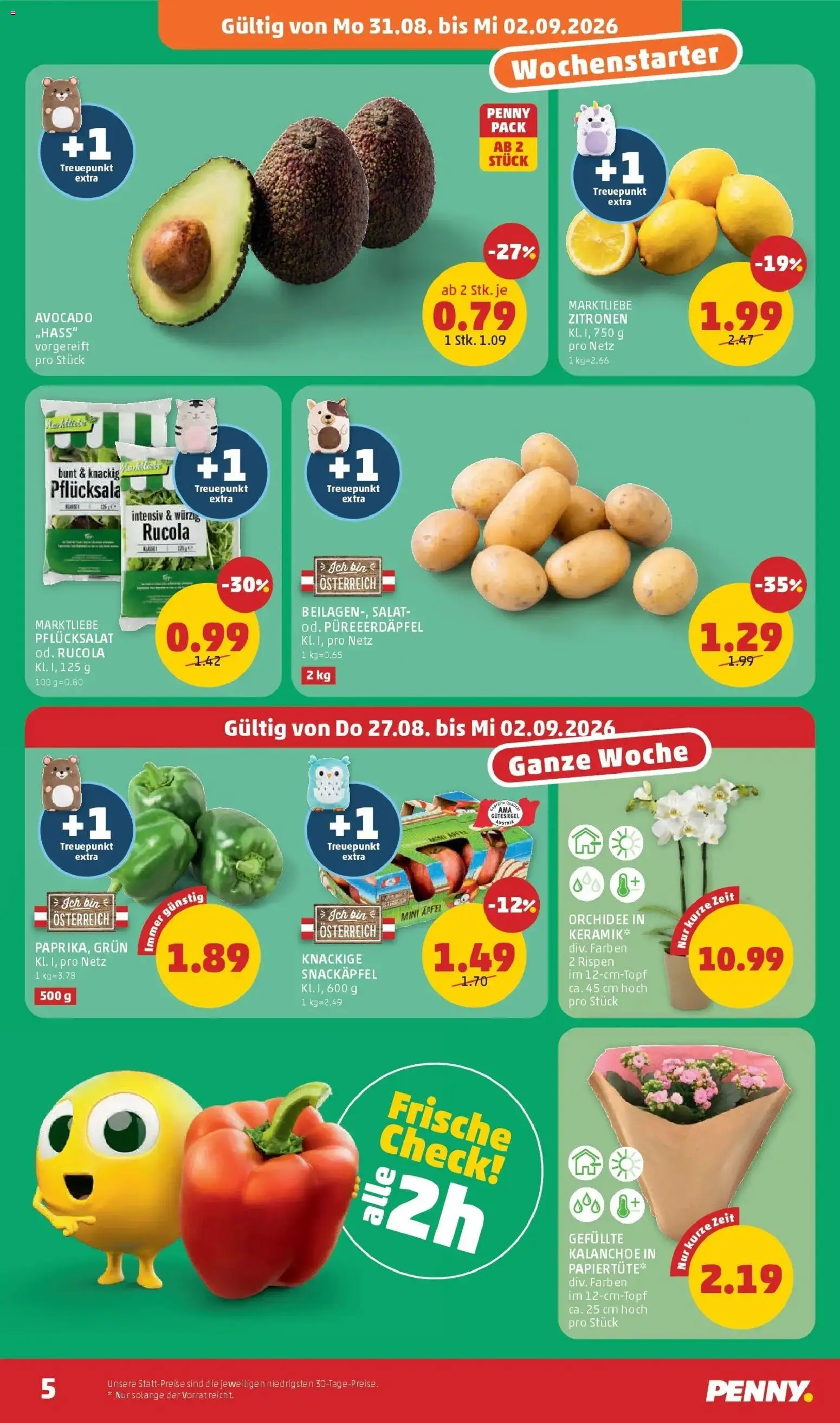 Penny Markt Die ganze Woche sparen ab (27.08.2026) - Angebote, Prospekt | Seite: 5