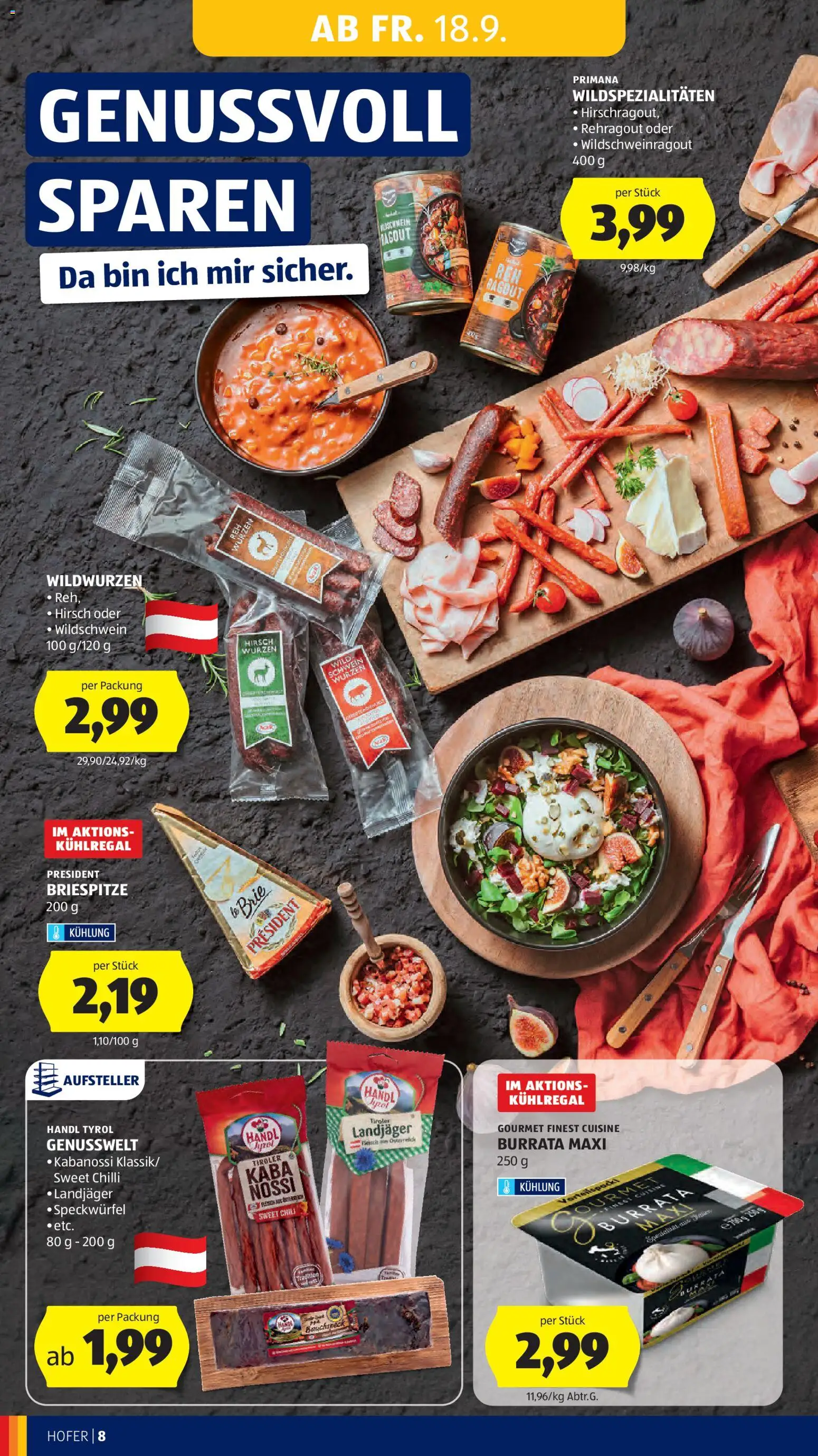 Hofer Flugblatt gültig ab 18.09.2026 | Seite: 12