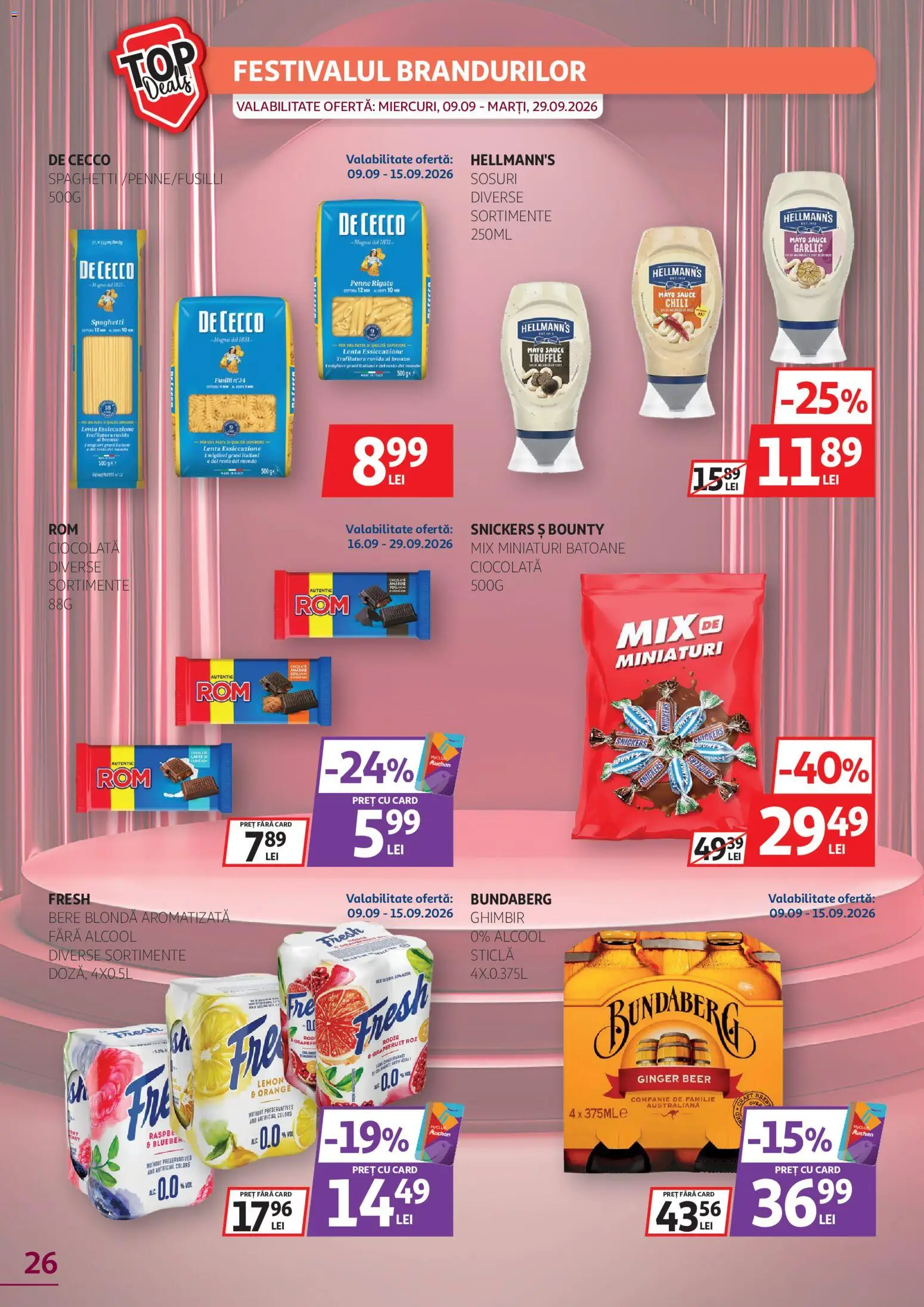Noul catalog Auchan – valabil de la 09.09.2026 | Pagină: 26