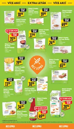 Náhled letáku Nature's Promise Bio Kečup, Bio kečup od 21.10.2026 | Strana: 44 | Produkty: Bio kečup, Kečup, Knäckebrot, Cookies