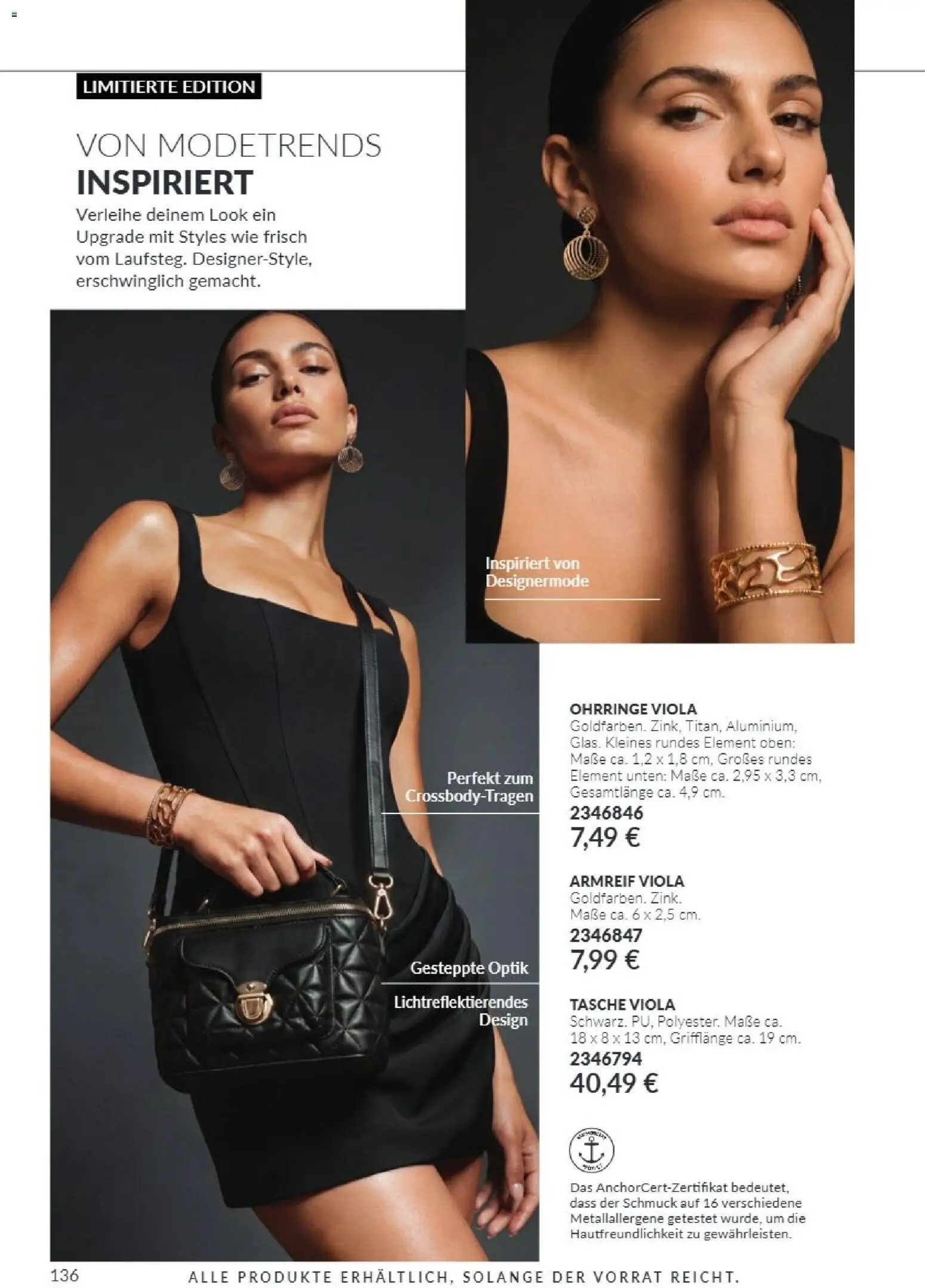 AVON Katalog Oktober 2026 – gültig ab 01.10.2026 | Seite: 136 | Produkte: Tasche