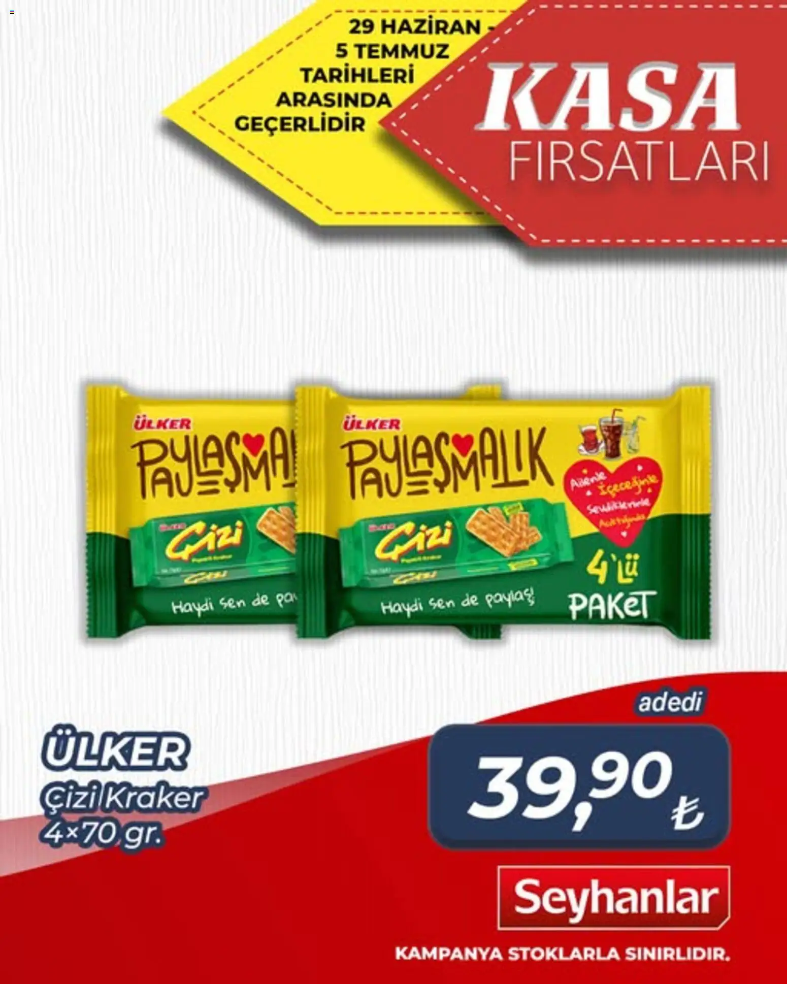 Seyhanlar Market - Katalog Kasa Fırsatları - 29 Haziran 2026 tarihinden itibaren geçerlidir | Sayfa: 2 | Ürünler: Kasa