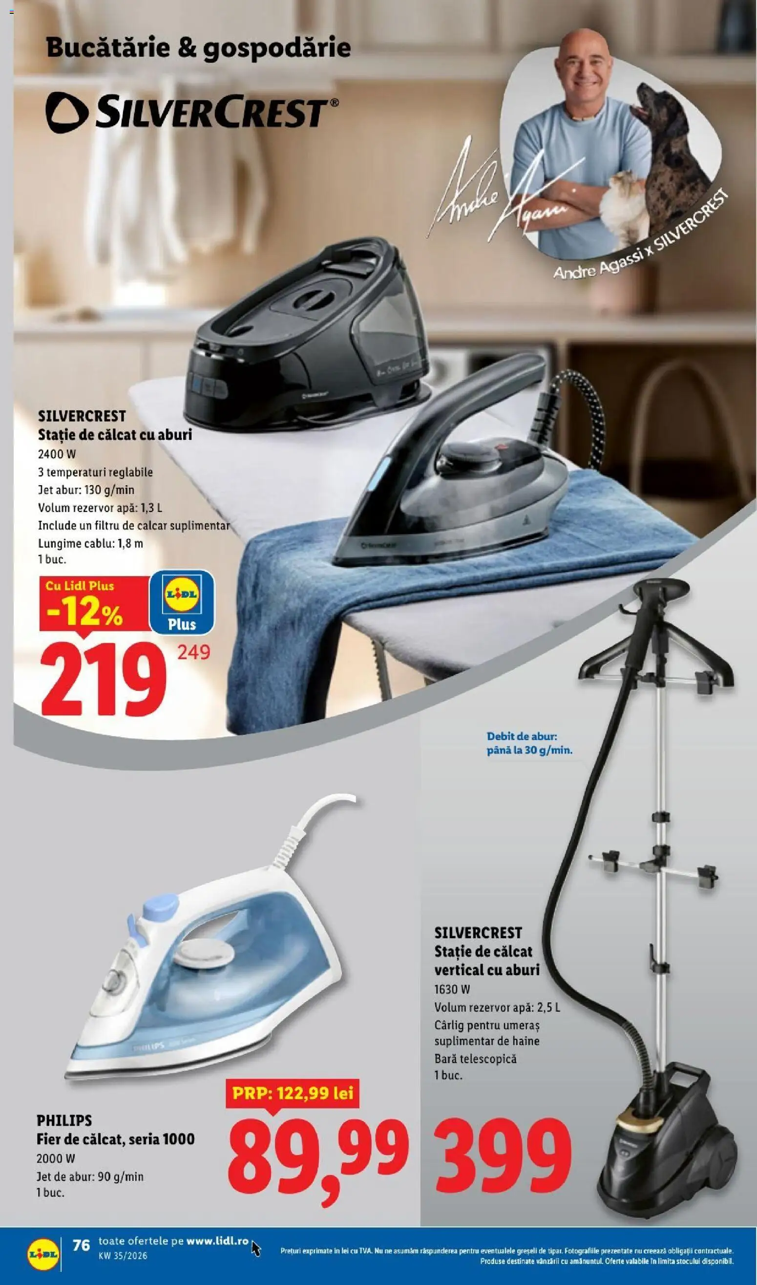 Noul catalog Lidl – valabil de la 24.08.2026 | Pagină: 76 | Produse: Philips, Bucătărie, Haine, Plus