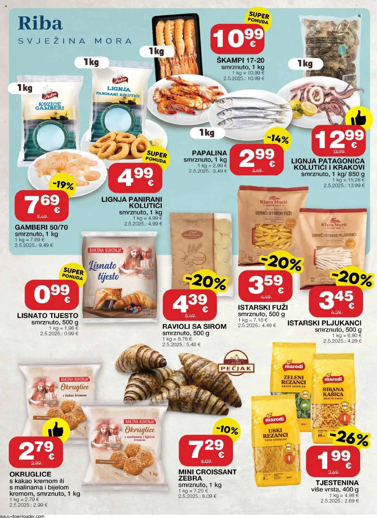 Stanić Diskont katalog | vrijedi od 11.06.2026 | Stranica: 6 | Proizvodi: Okruglice, Rezanci, Tjestenina, Kuhinja