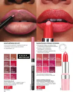 Pogląd oferty "Avon Katalog 8 2026" - ważna od 01.08.2026 | Strona: 56 | Produkty: Szminka, Konturówka