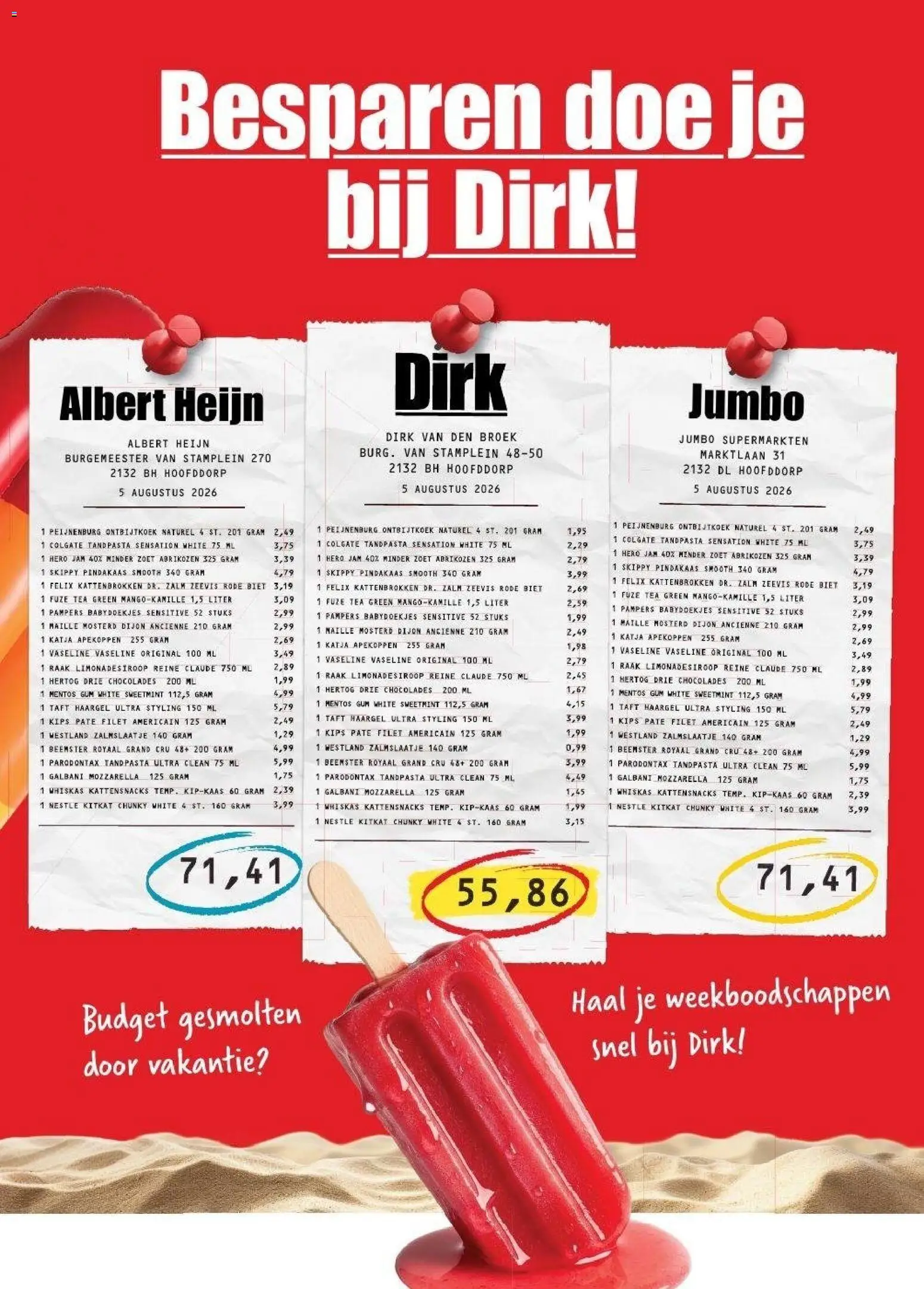 {H1} | Pagina: 3 | Producten: Abrikozen, Zalm, Mosterd, Babydoekjes