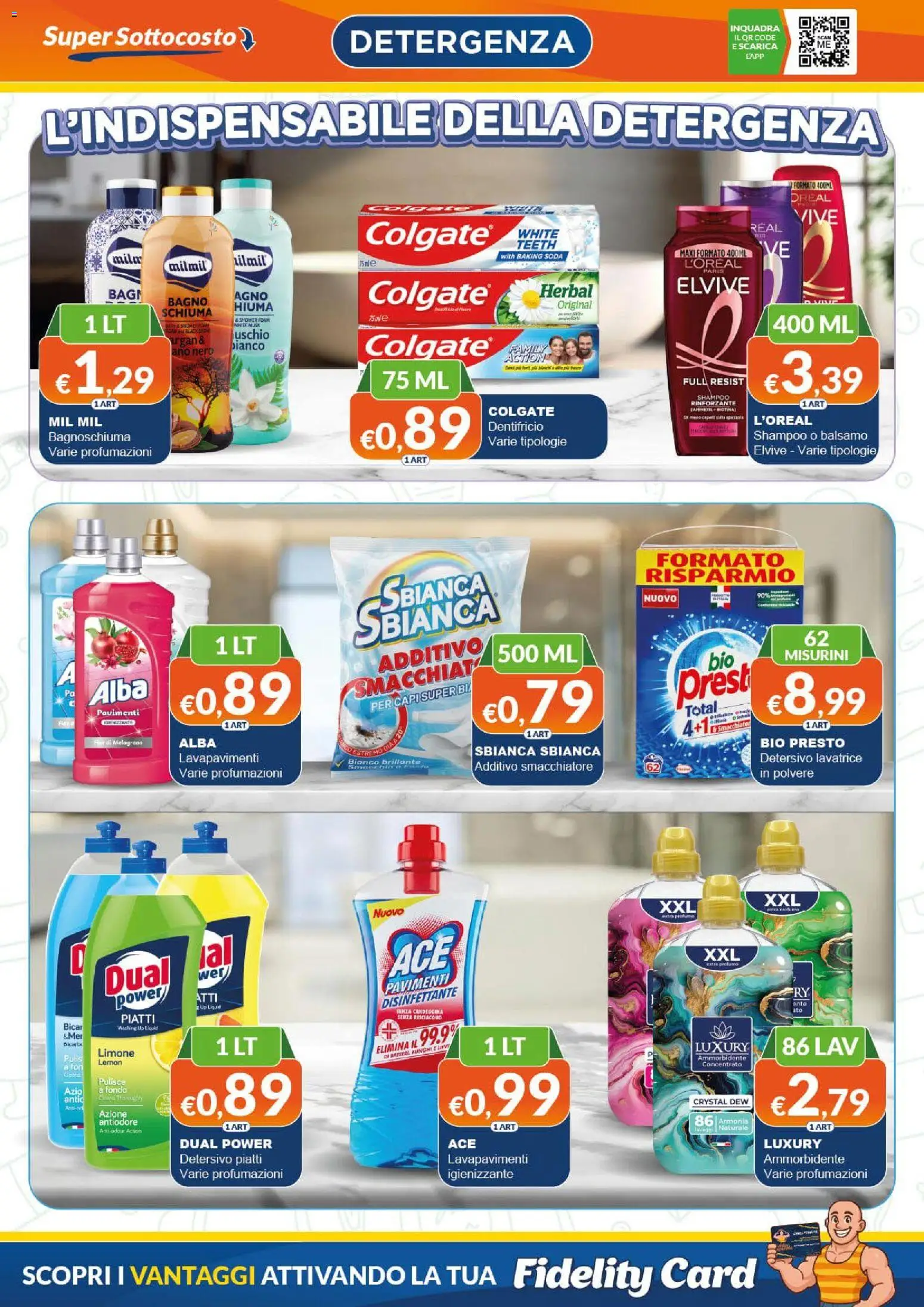 Volantino Mister Risparmio del 16/07/2026 | Pagina: 3 | Prodotti: Shampoo, Balsamo, Limone, Bagno