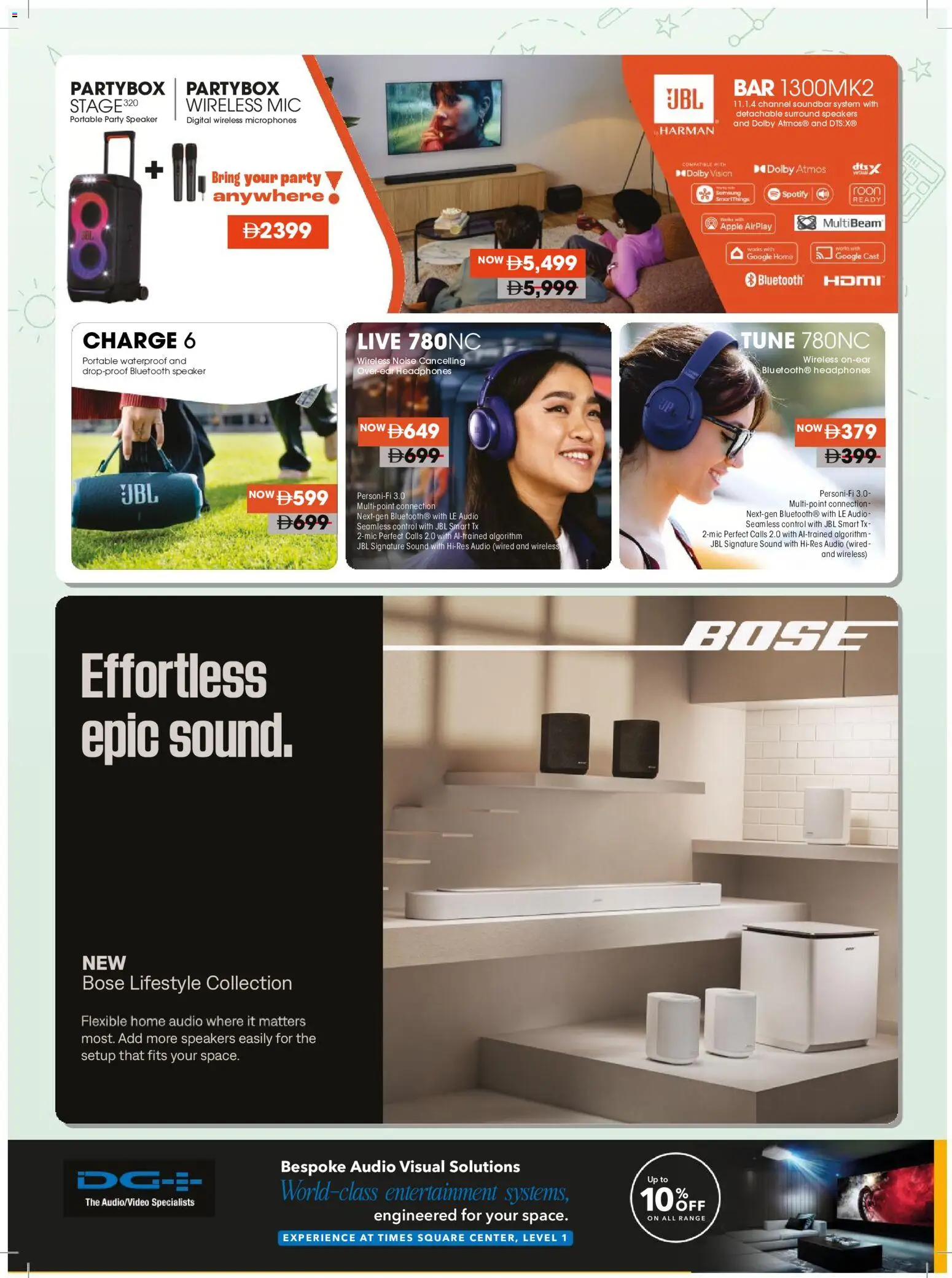 {H1} | Page: 38 | Products: Headphones, Apple, Speaker, Soundbar