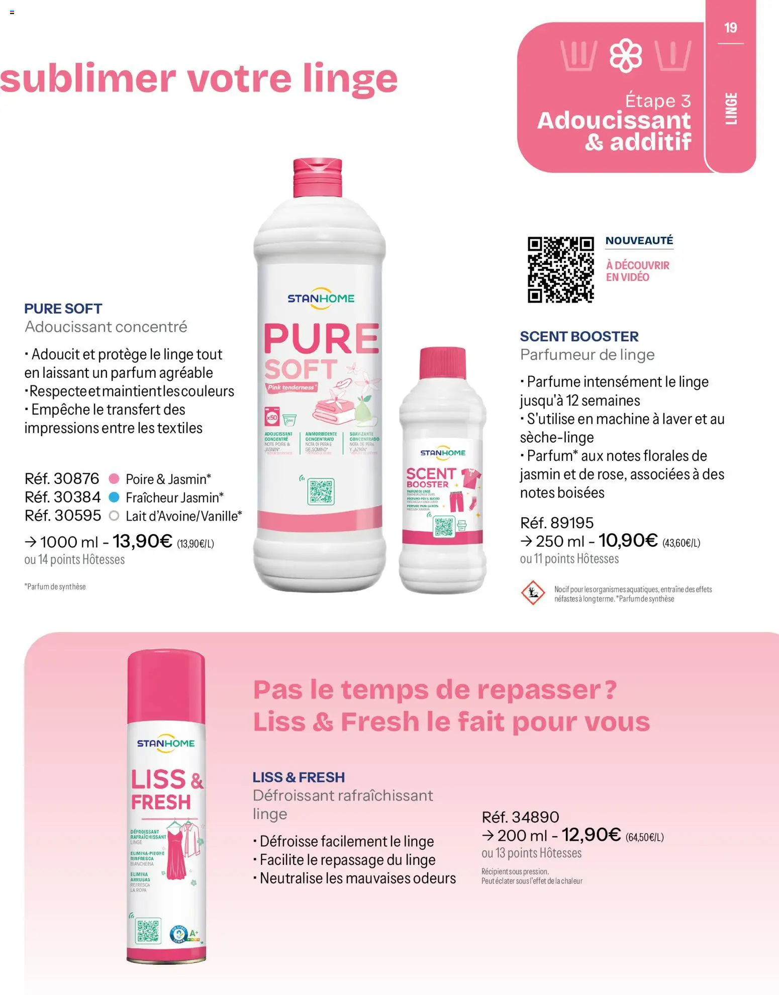 {H1} | Page: 19 | Produits: Vidéo, Poire, Machine à laver, Adoucissant