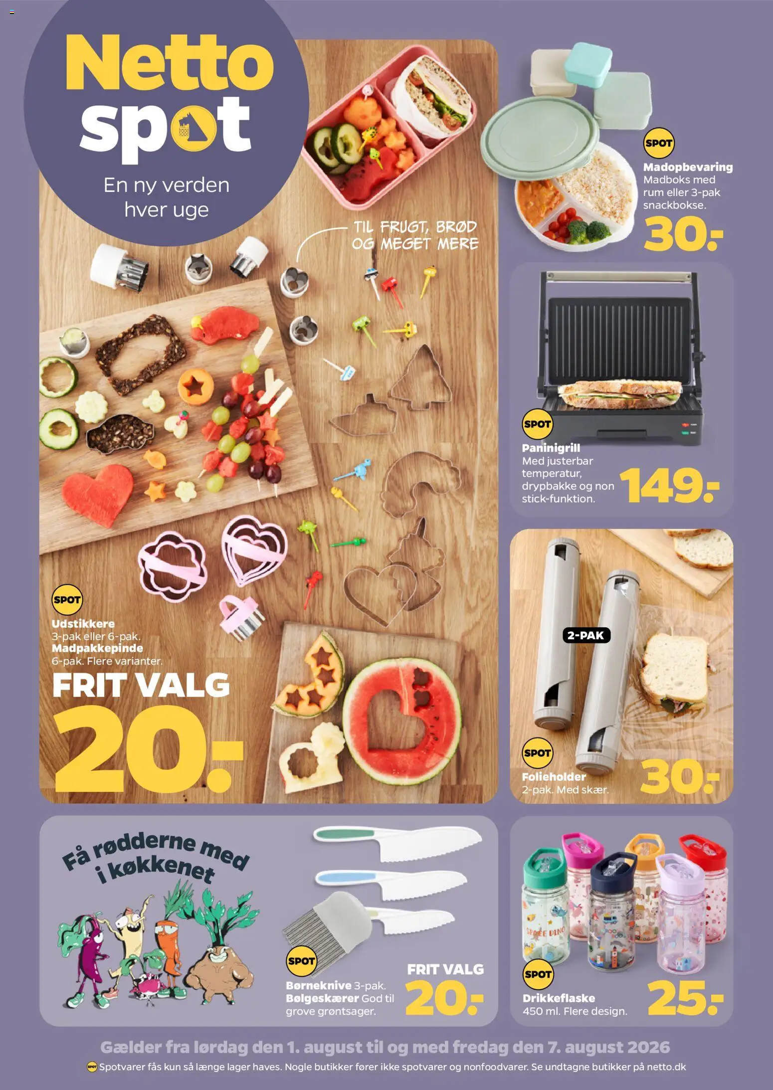 Netto tilbudsavis – gyldig fra 01/08/2026 | Side: 27 | Produkter: Brød