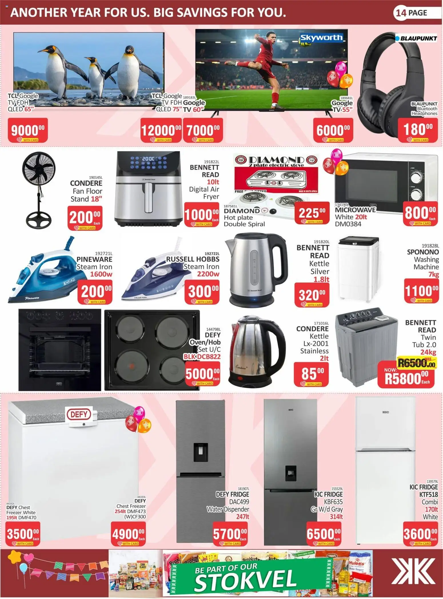 New KIT KAT Cash & Carry catalogue – valid from 24/09/2026 | Page: 14 | Products: Press, Fryer, TV, Chest freezer