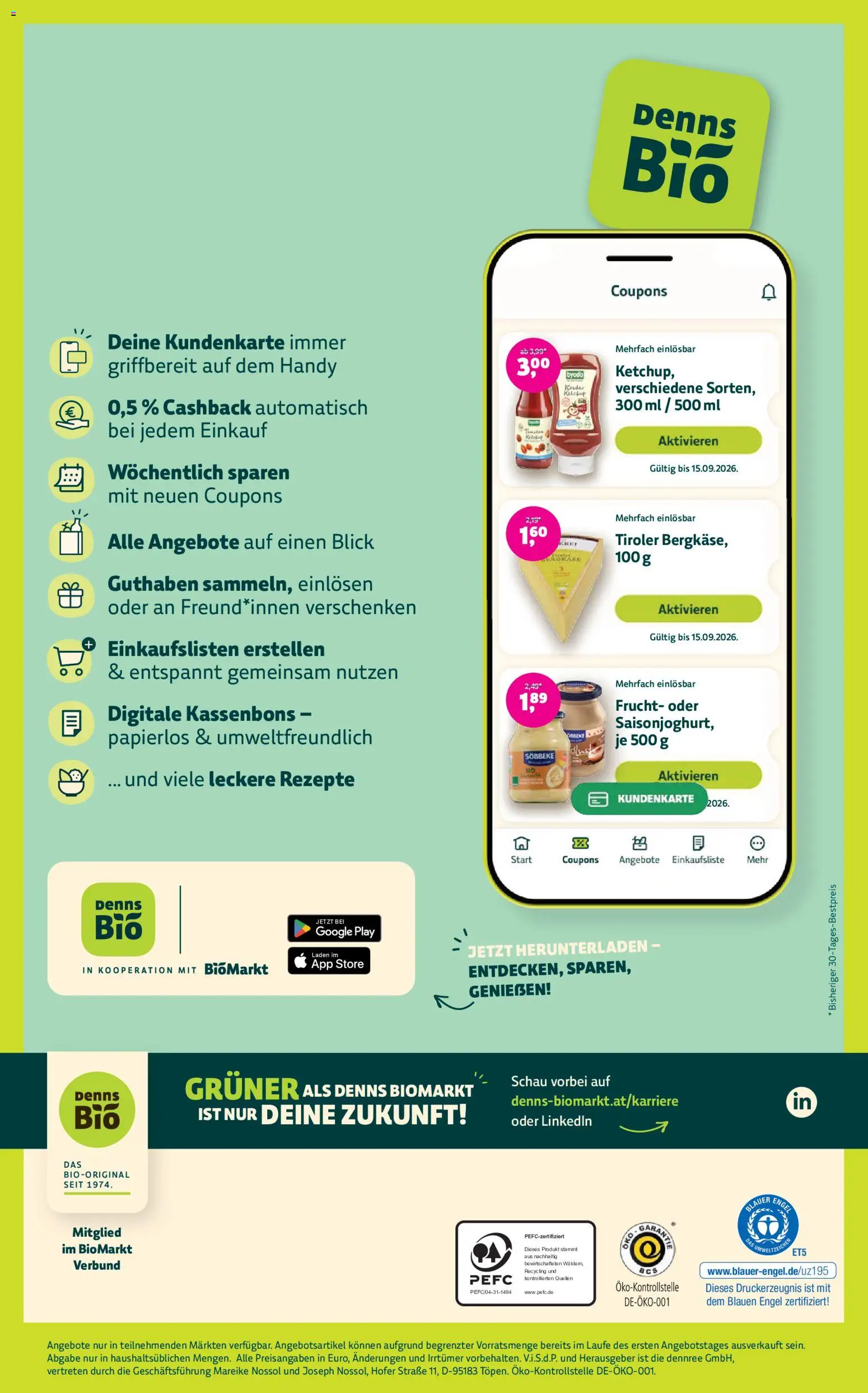 Denns BioMarkt Angebote – gültig ab 09.09.2026 | Seite: 14
