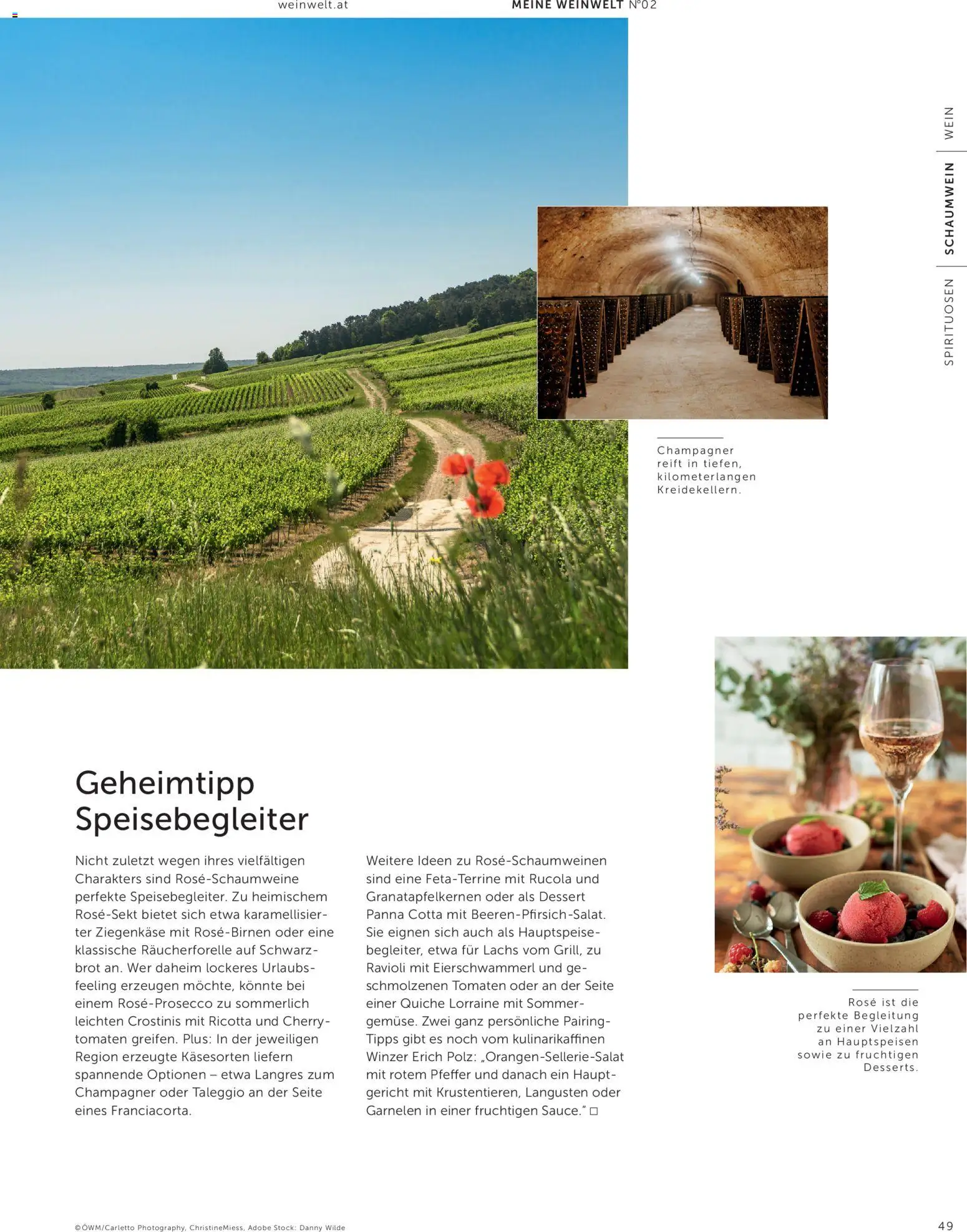 Interspar Meine Weinwelt Sommer 2026 gültig ab 11.06.2026 | Seite: 49 | Produkte: Pfeffer, Brot, Wein, Tomaten