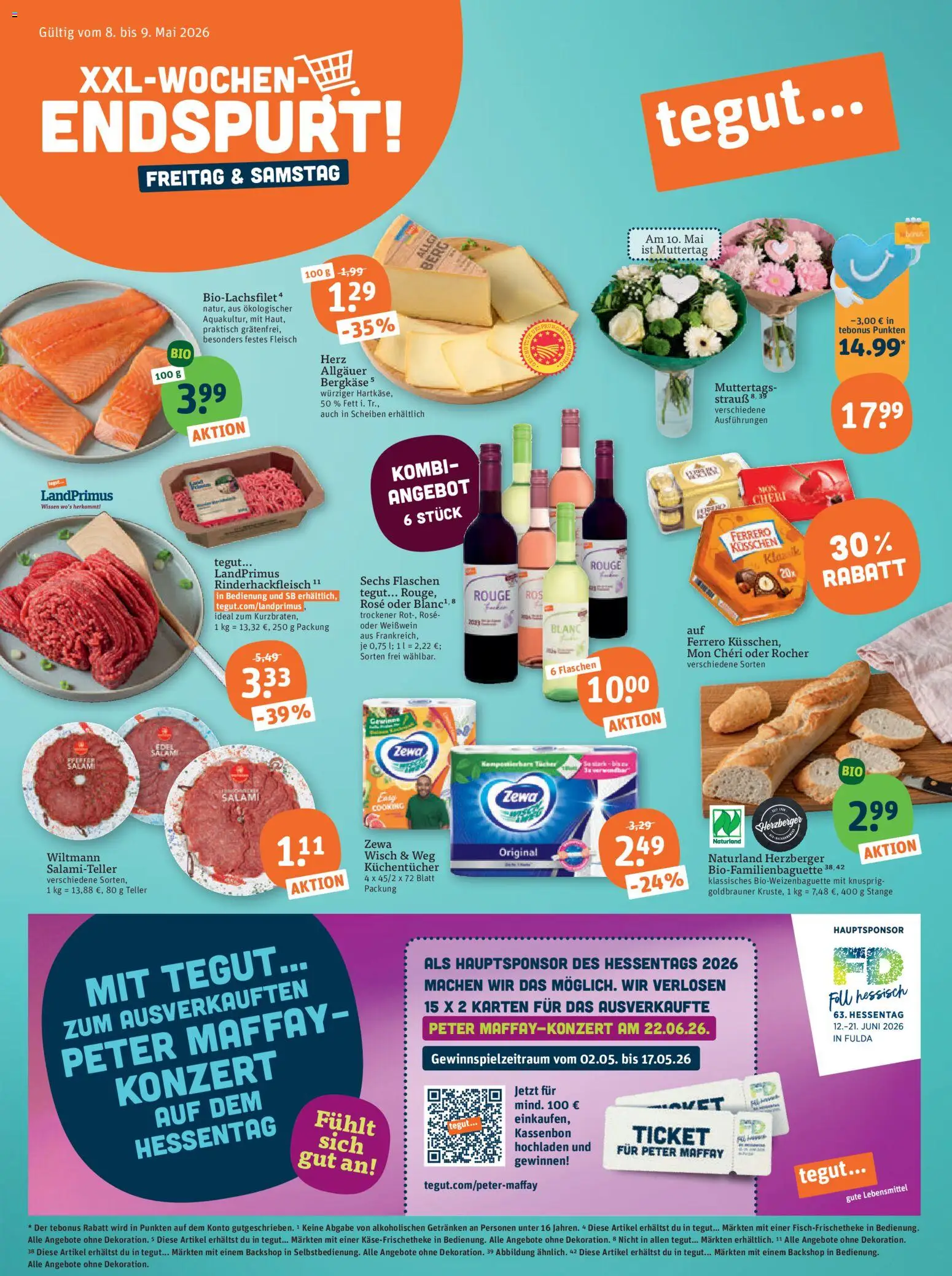 Tegut Prospekt 	 – gültig ab 04.05.2026 | Seite: 1