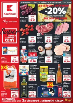 Náhled letáku Kaufland leták - Praha 8 od 07.10.2026