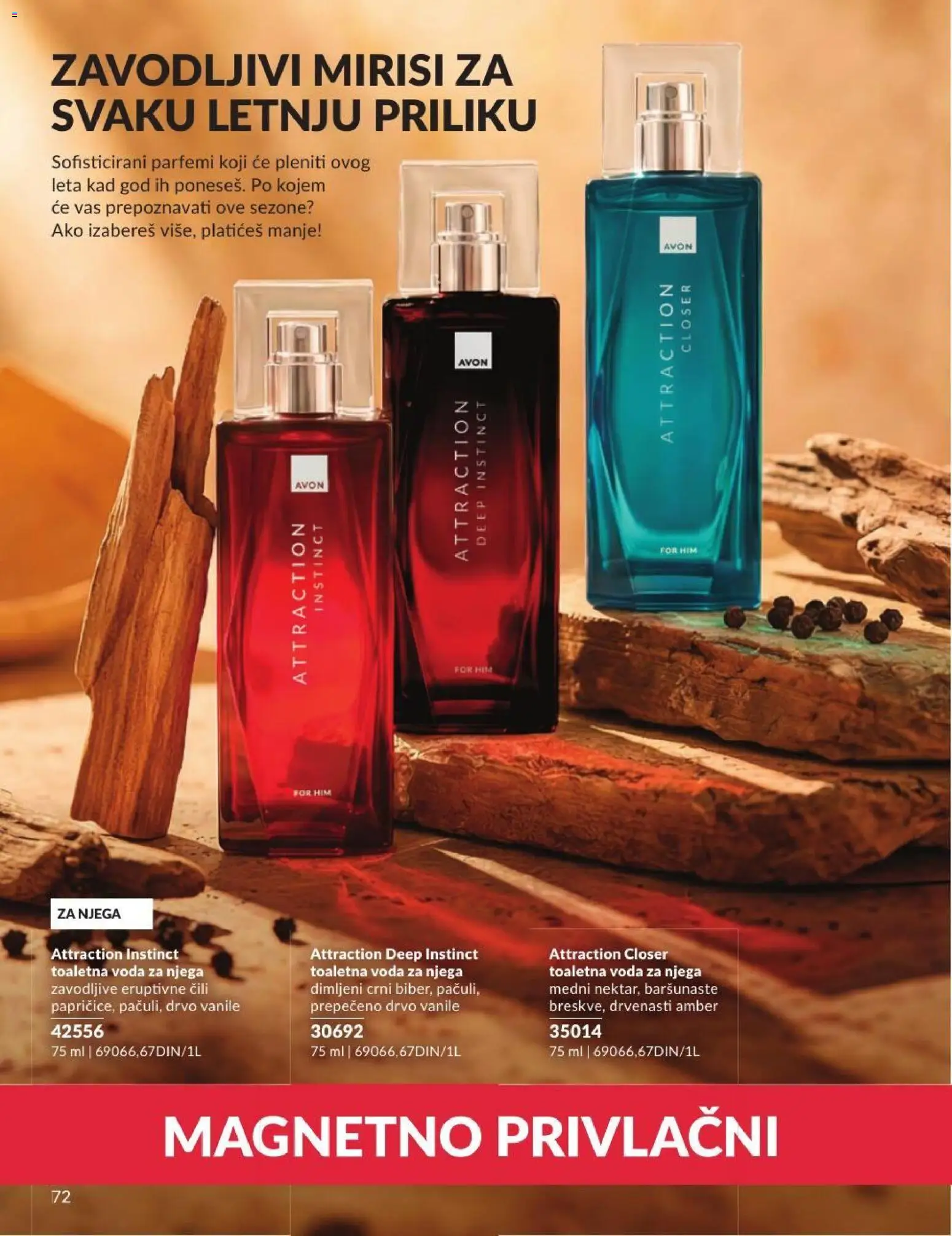 AVON katalog - važi od 01.07.2026 | Strana: 72 | Proizvode: Toaletna voda, Voda