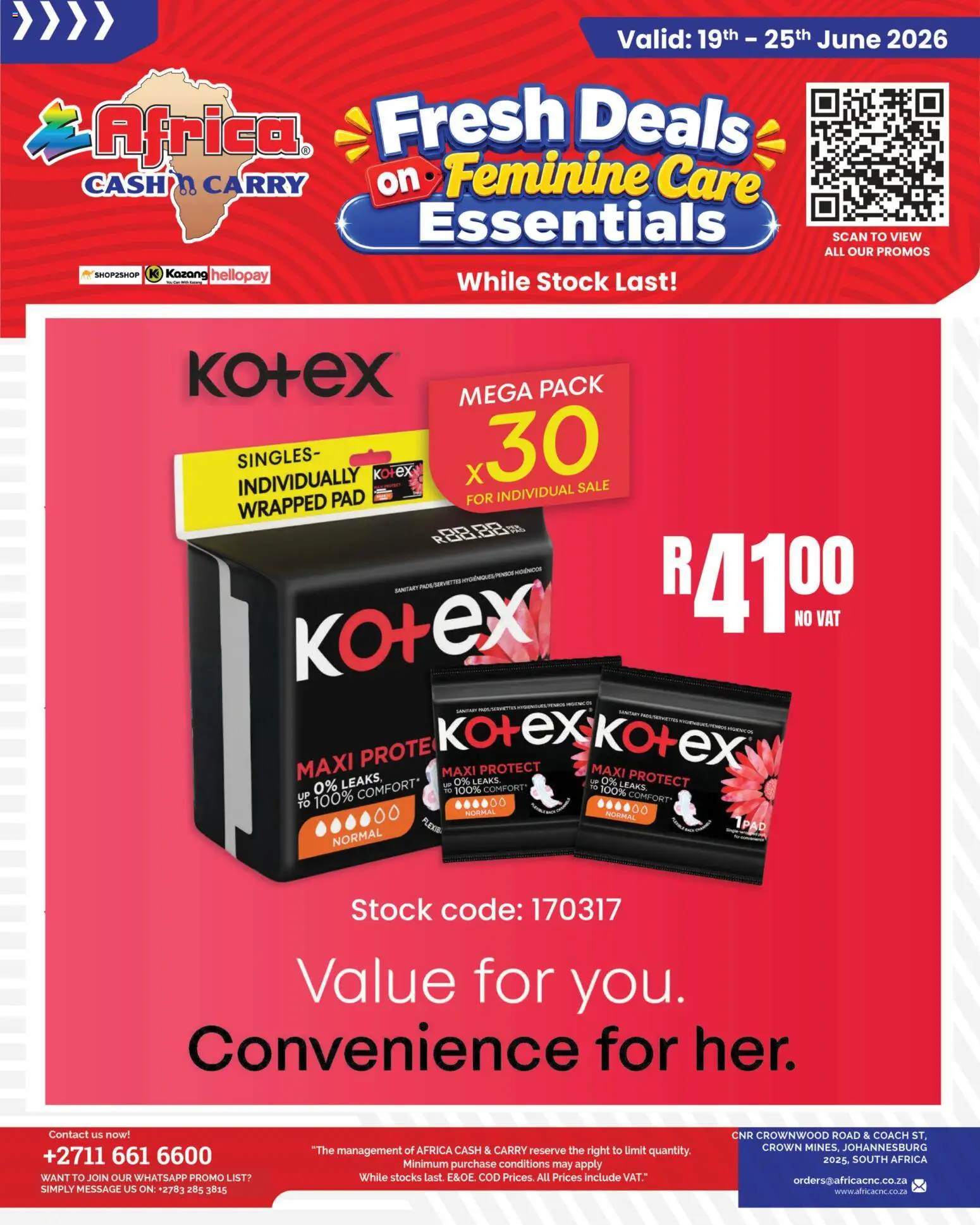 New Africa Cash & Carry catalogue – valid from 19.06.2026 | Page: 2