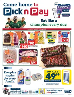 Pick n Pay specials catalogue – valid from 20/07/2026