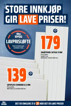 Forhåndsvisning av Obs Bygg kundeavis gyldig fra 26.04.2026 | Side: 26
