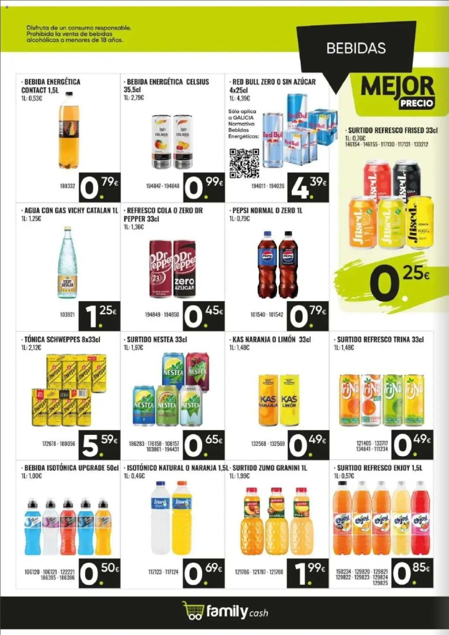 Family Cash folleto │ válido desde el 08.06.2026 | Página: 16 | Productos: Piña, Agua con gas, Ροζ πιπέρι