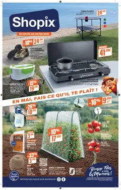 Shopix - Prévisualisation de Shopix catalogue valide à partir de 04.05.2026
