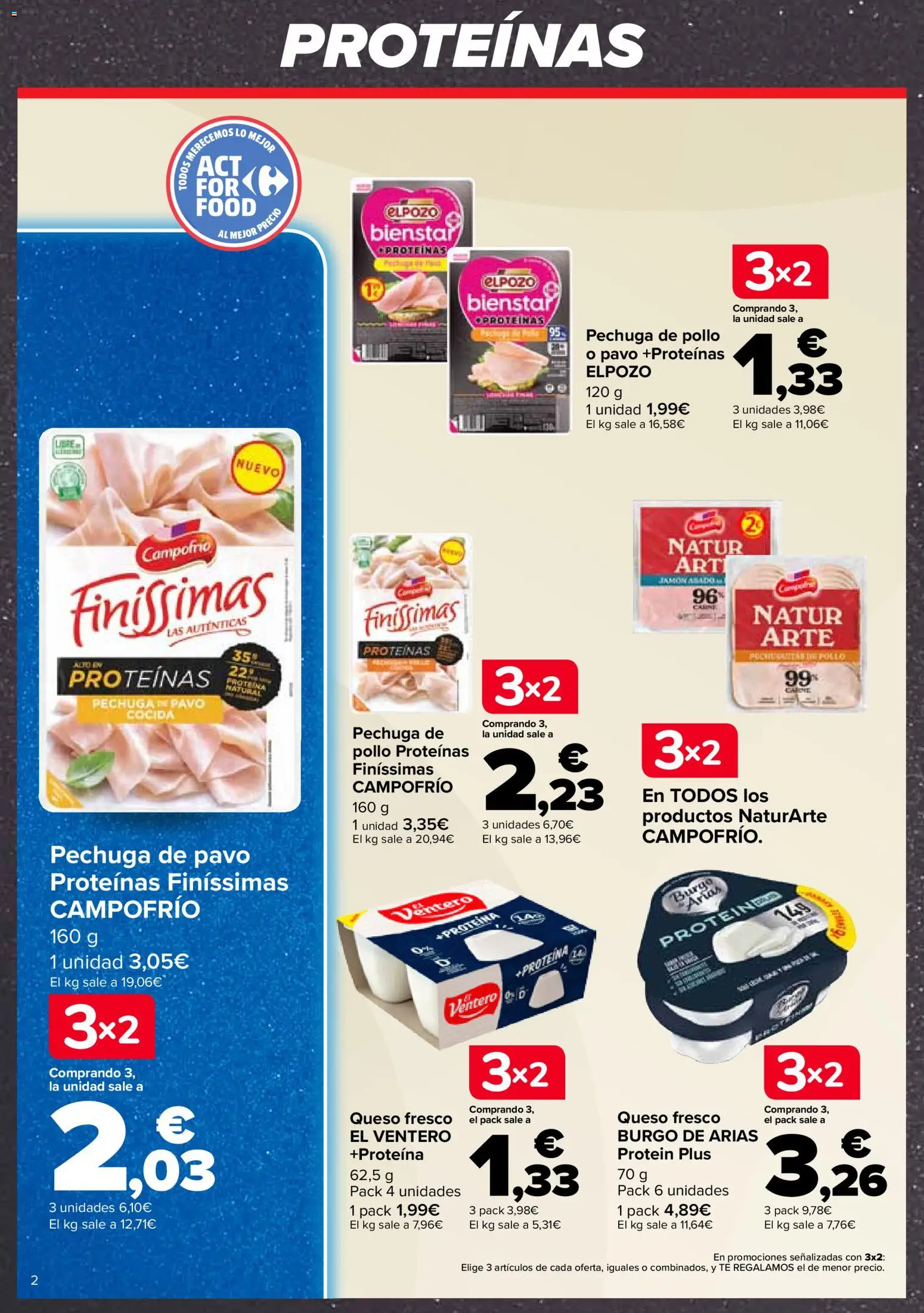 Carrefour Tendencias │ válido desde el 26/06/2026 | Página: 2 | Productos: Queso, Queso fresco, Té