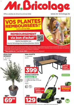 Mr Bricolage folder / publicité - Voorbeeld van een folder van Mr Bricolage, geldig van 28.04.2026