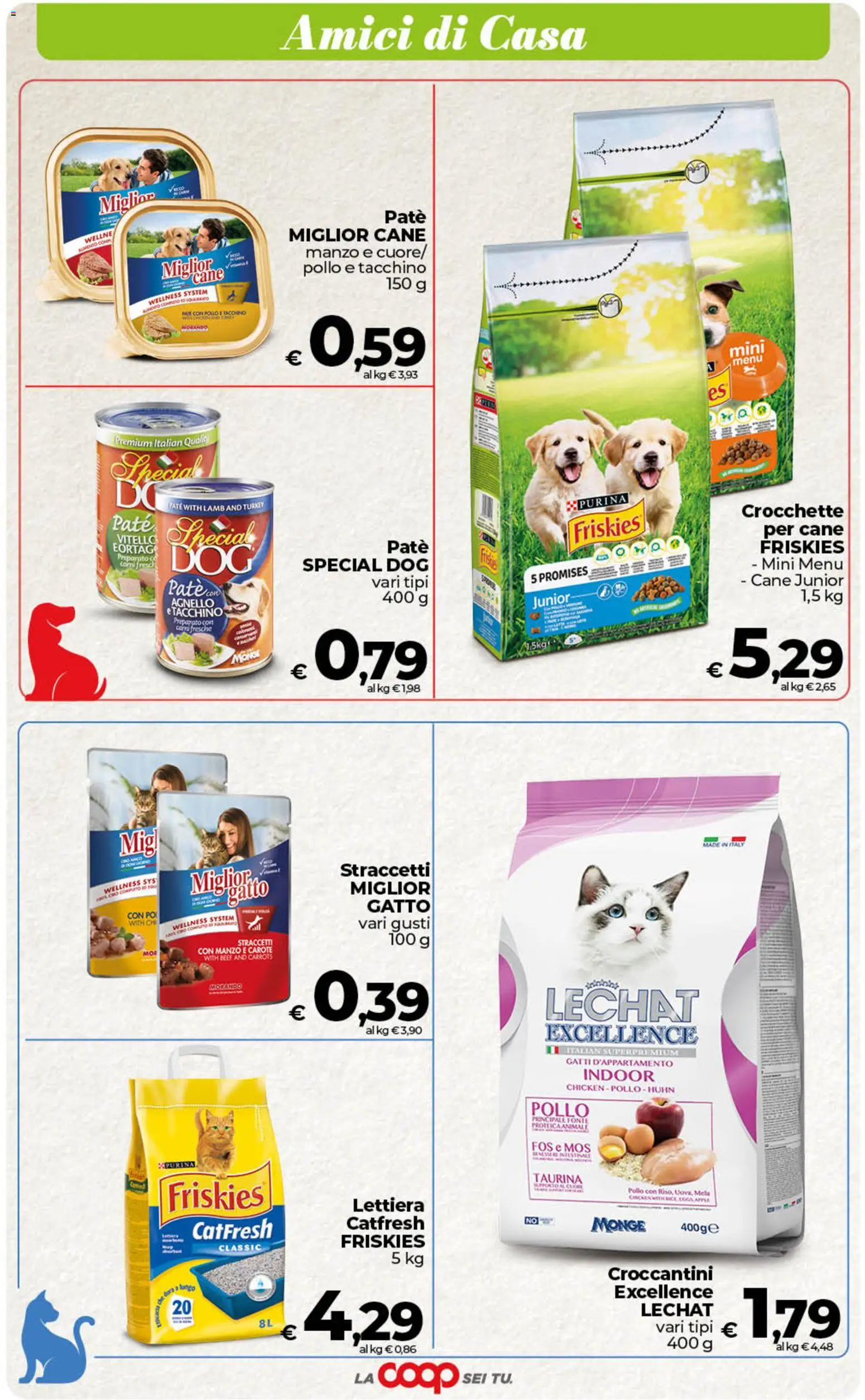 Volantino COOP del 19.05.2026 | Pagina: 44 | Prodotti: Paté, Pane, Tacchino, Agnello