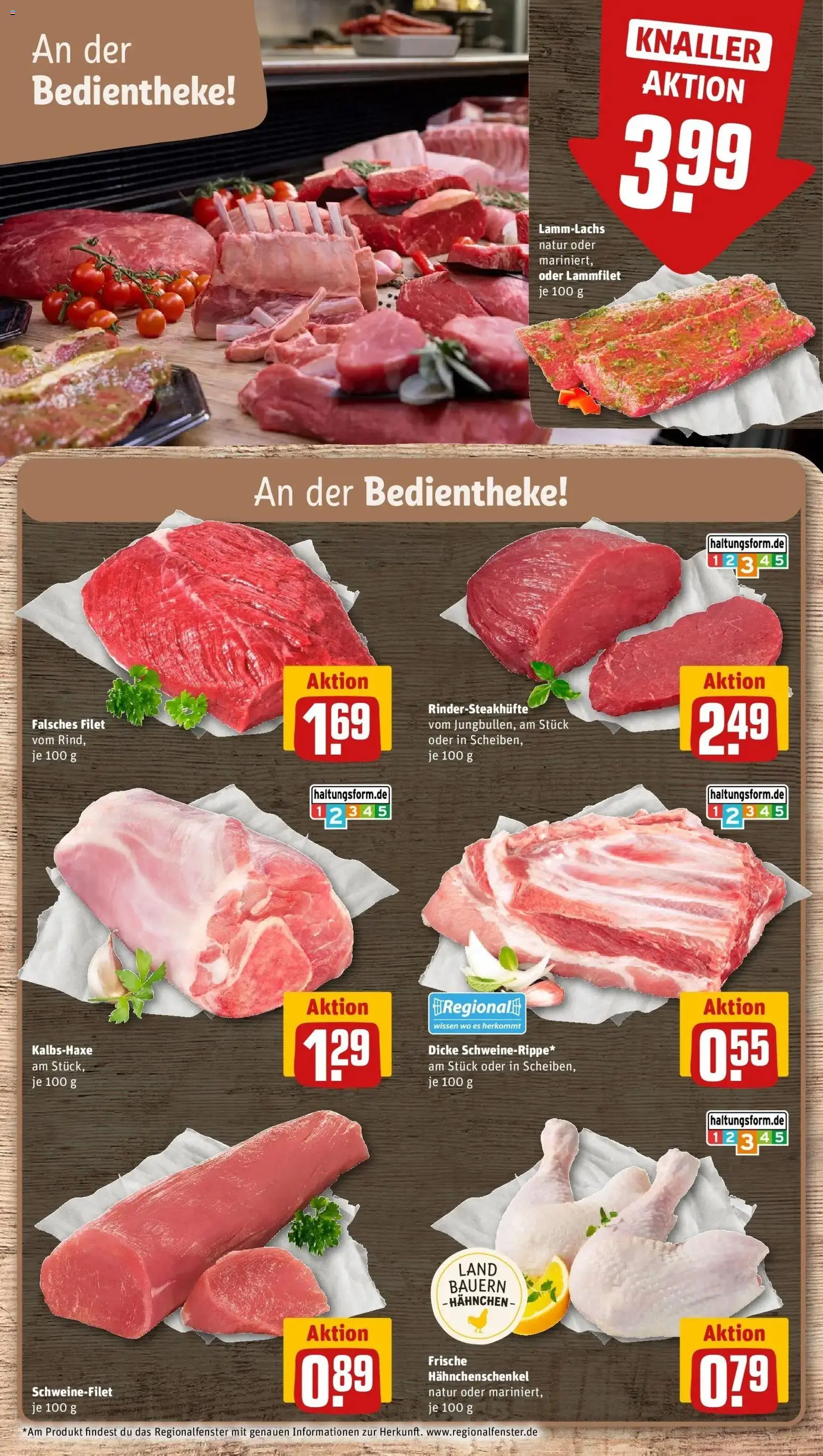 REWE Prospekt ab 14.09.2026 zum Blättern » Angebote | Seite: 6 | Produkte: Hahnchen, Hahnchenschenkel, Schweinefilet