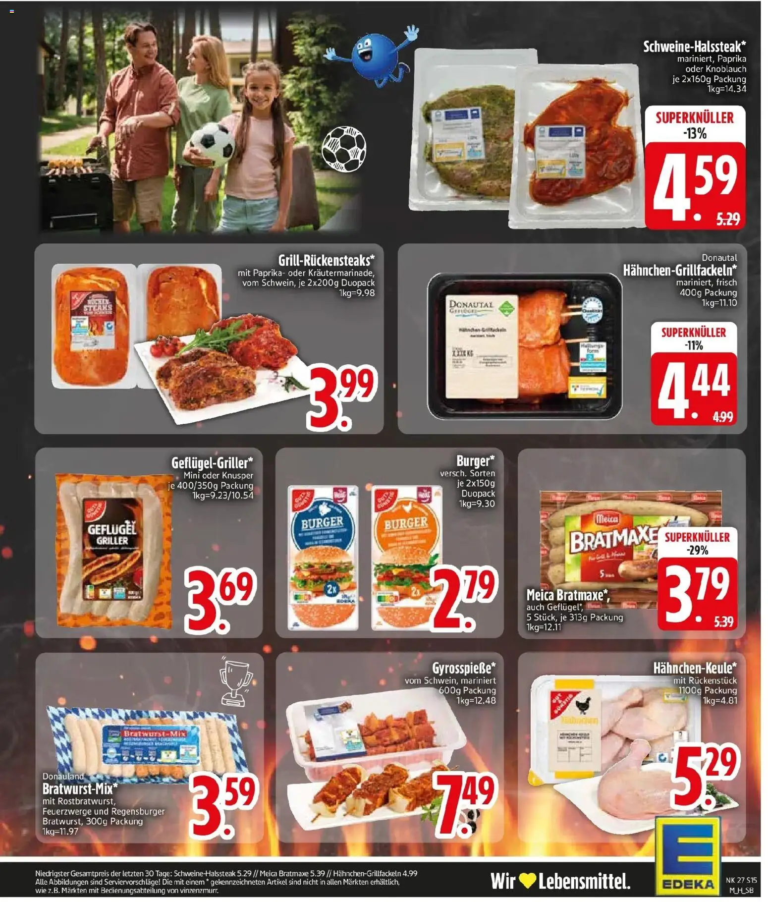 Edeka - EDEKA: Wochenangebote – gültig ab 28.06.2026 | Seite: 17 | Produkte: Meica, Paprika, Knoblauch, Griller