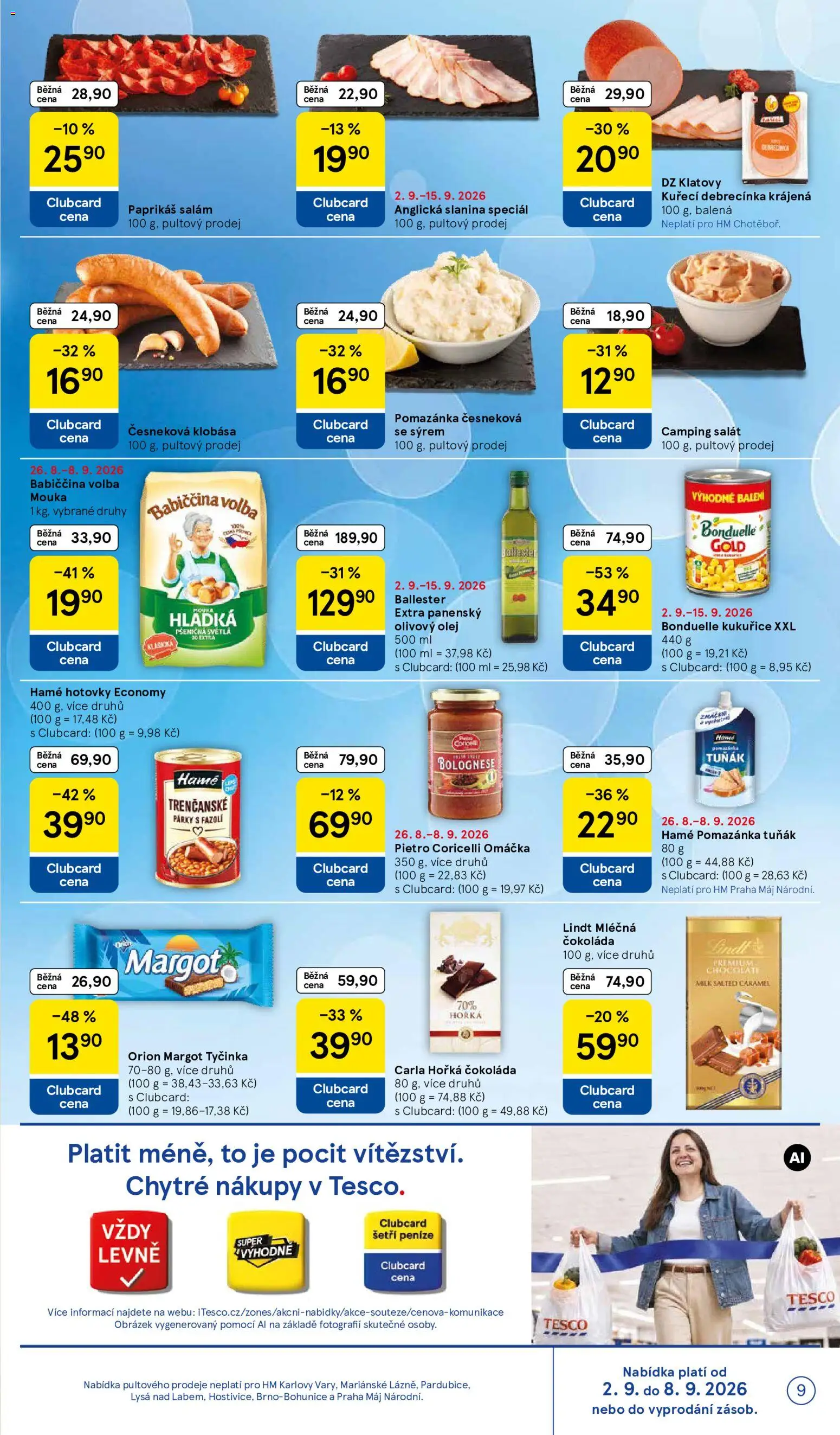 Tesco leták - Hypermarket od 02.09.2026 | Strana: 9