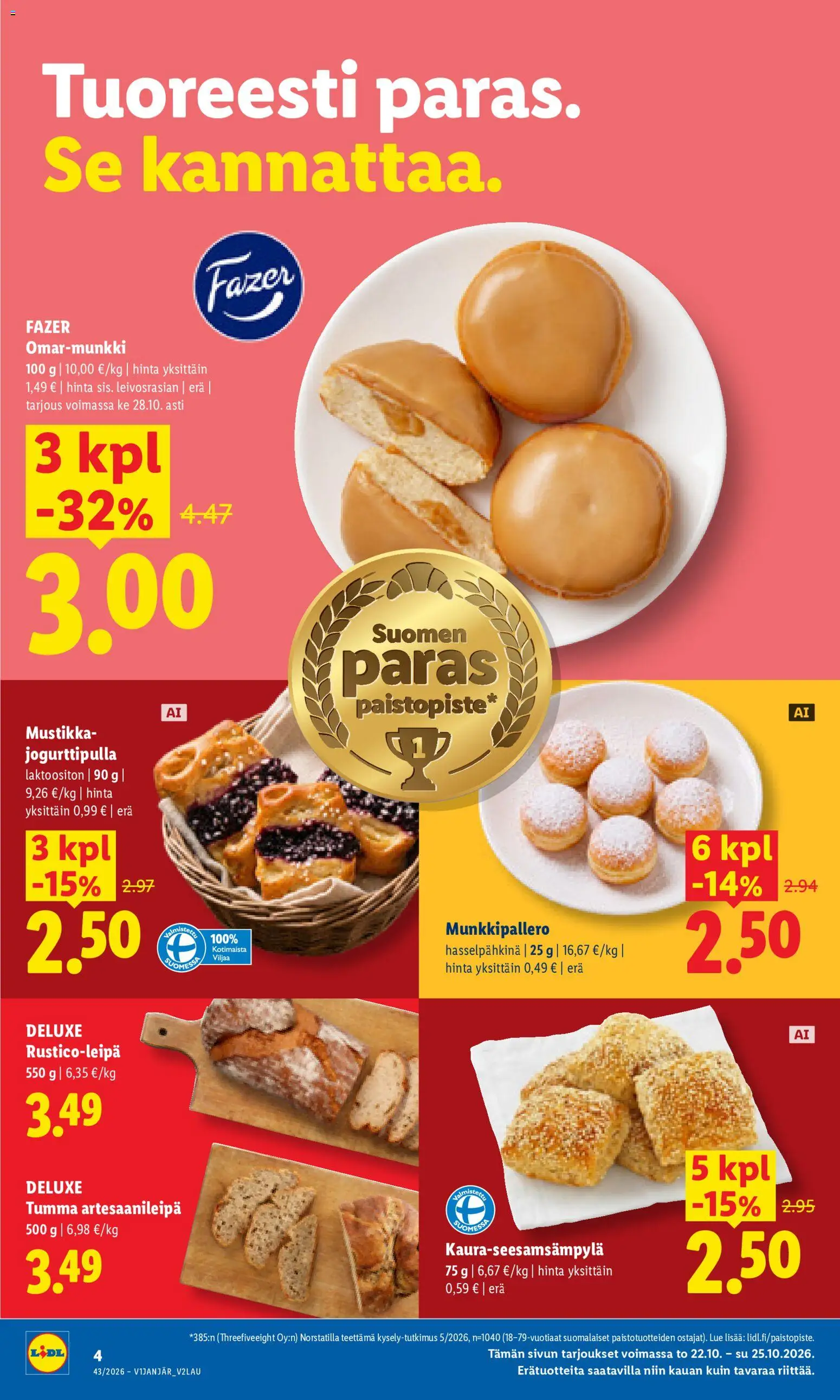 Lidl tarjoukset Vihti – voimassa 22/10/2026 alkaen | Sivu: 4