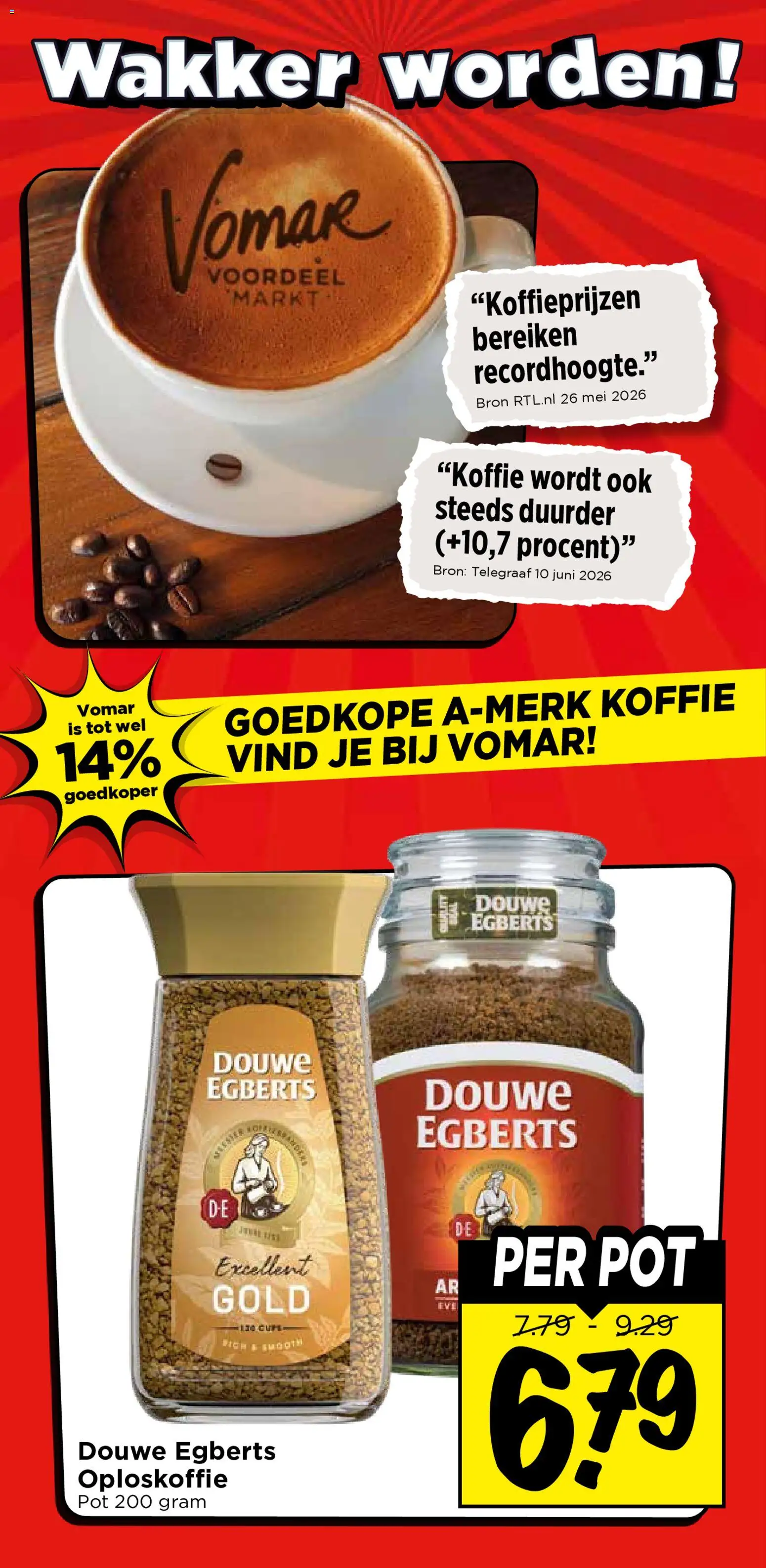 {H1} | Pagina: 6 | Producten: Koffie, Pot, Oploskoffie