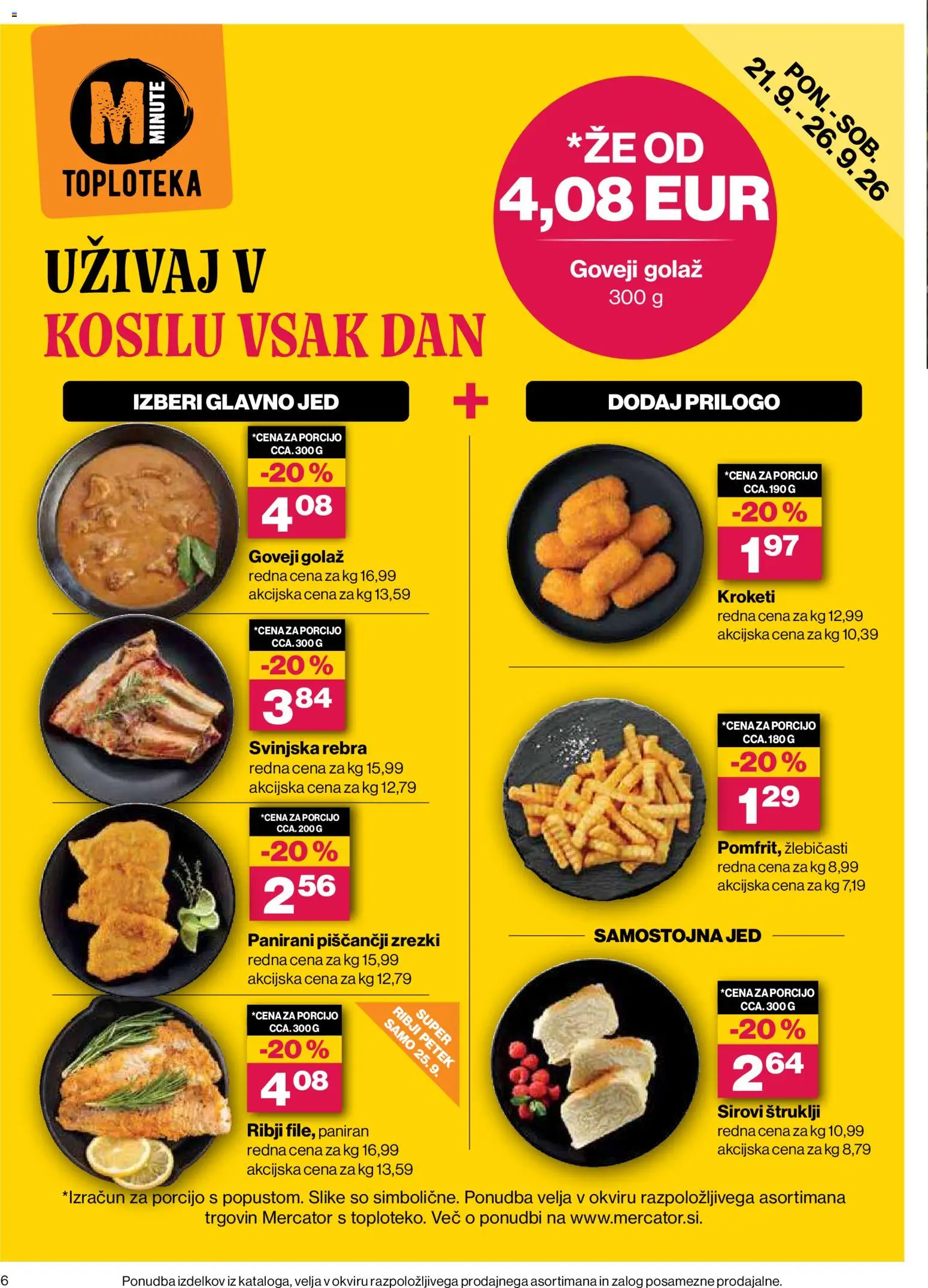 Novi Mercator katalog ponudbe – veljaven od 17.09.2026 | Stran: 6