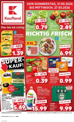 Kaufland Prospekt Bad Nauheim ab 21.05.2026 gültig